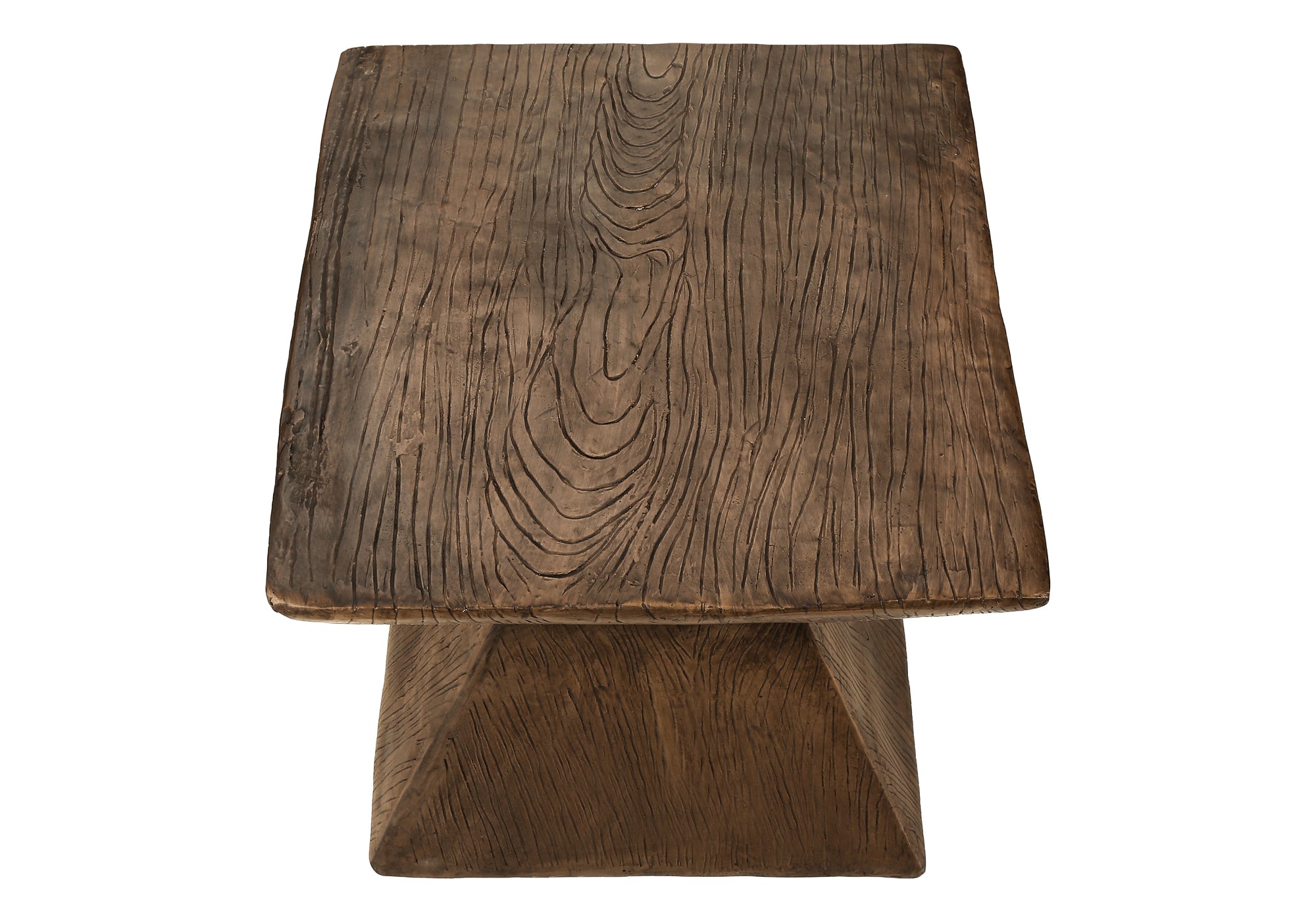 TABLE D'APPOINT - 25"H / INTERIEUR OU EXTERIEUR NOYER – I 4128