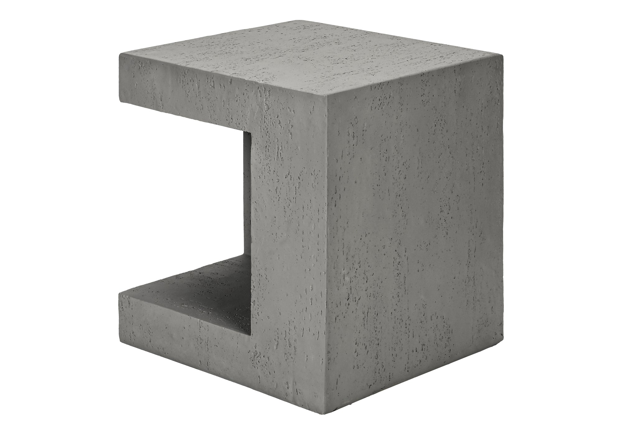 TABLE D'APPOINT - 25"H / INTERIEUR OU EXTERIEUR GRIS – I 4130
