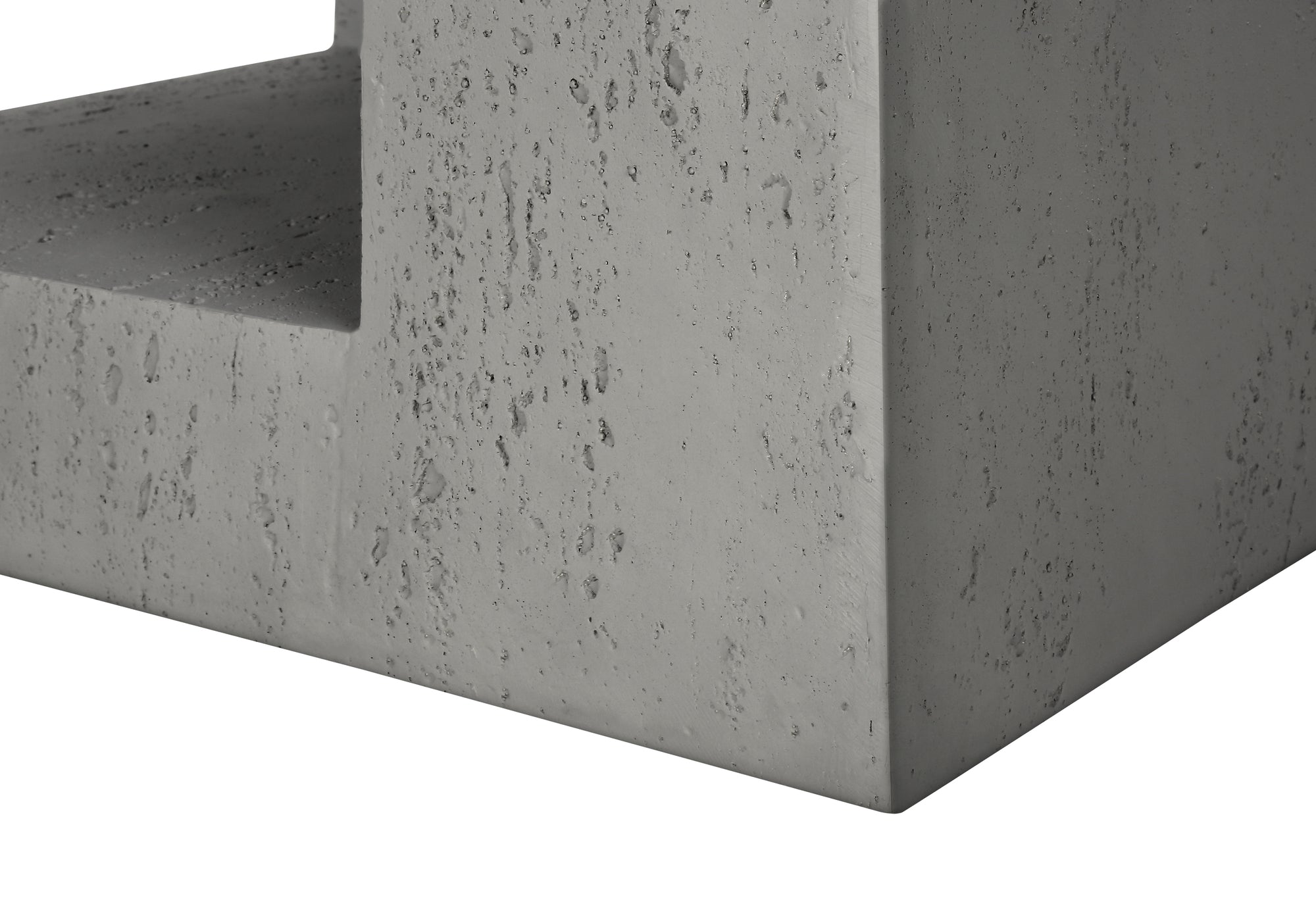 TABLE D'APPOINT - 25"H / INTERIEUR OU EXTERIEUR GRIS – I 4130