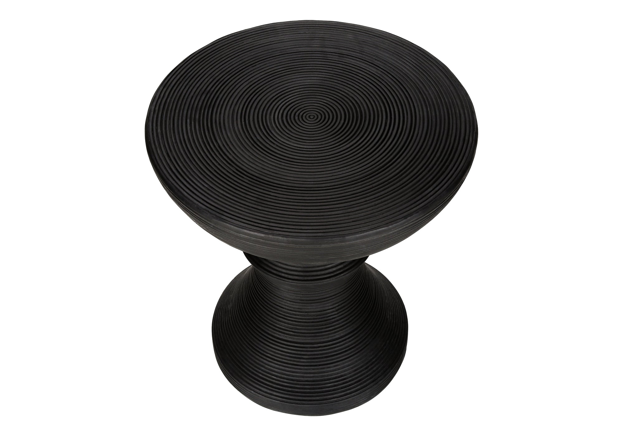 TABLE D'APPOINT - 25"H / INTERIEUR OU EXTERIEUR NOIR – I 4146