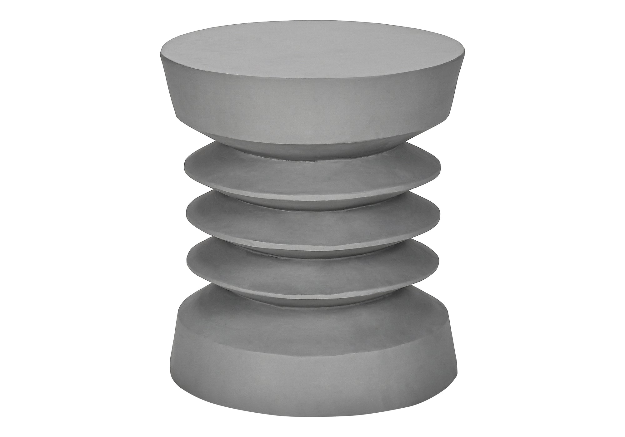 TABLE D'APPOINT - 25"H / INTERIEUR OU EXTERIEUR GRIS – I 4152