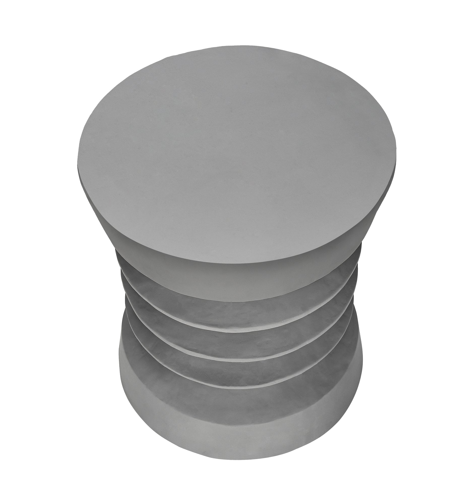 TABLE D'APPOINT - 25"H / INTERIEUR OU EXTERIEUR GRIS – I 4152