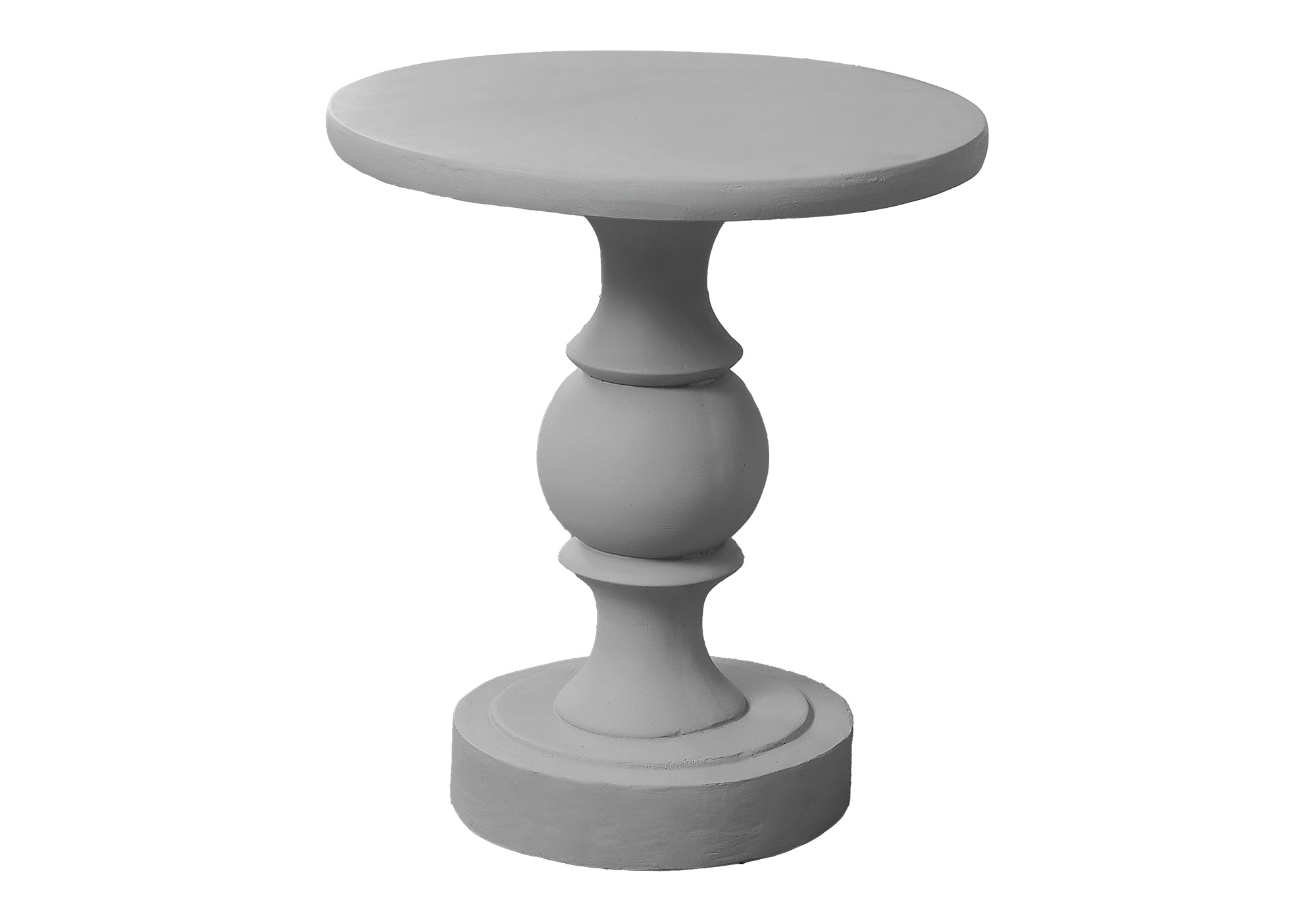 TABLE D'APPOINT - 25"H / INTERIEUR OU EXTERIEUR GRIS – I 4160