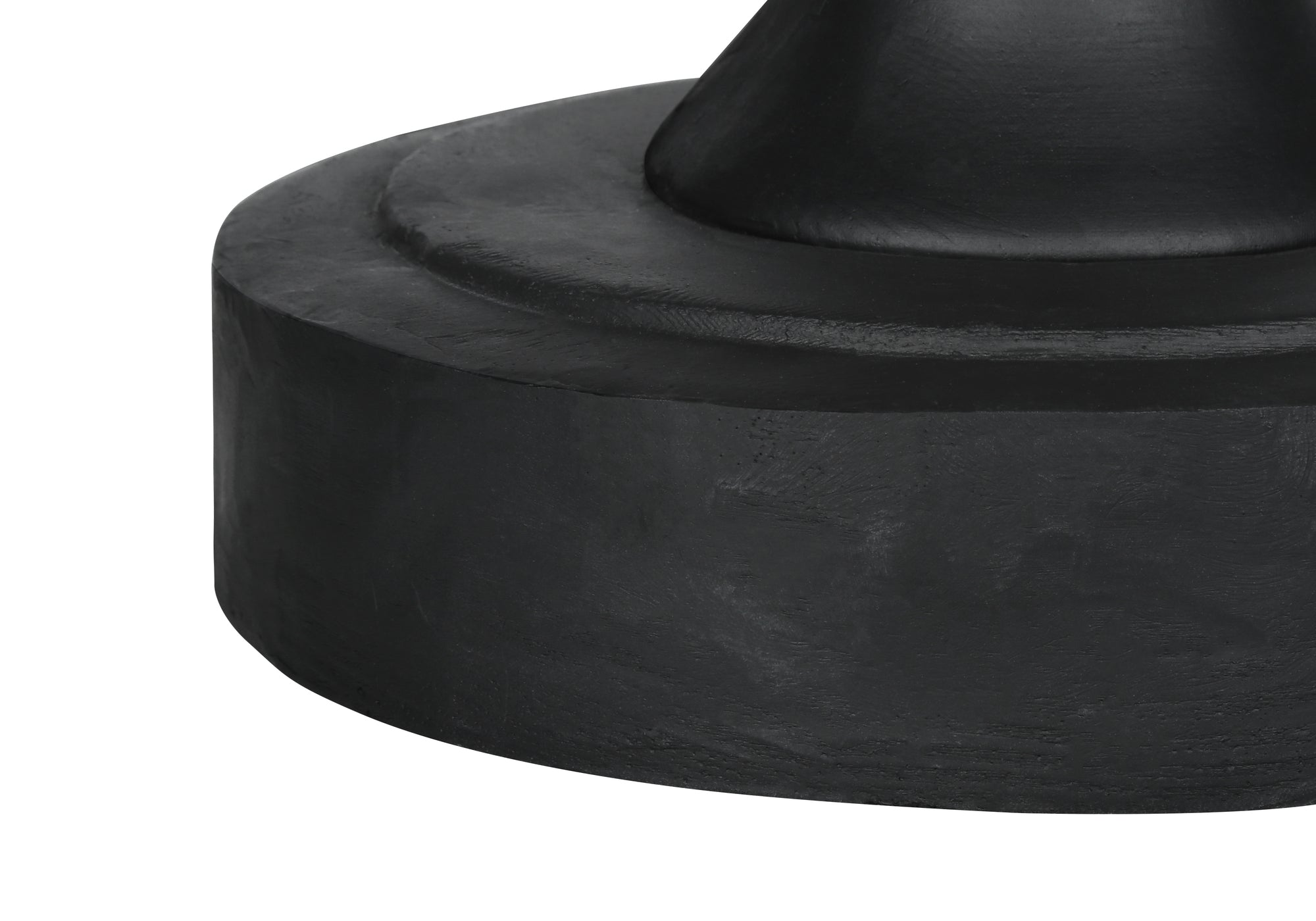 TABLE D'APPOINT - 25"H / INTERIEUR OU EXTERIEUR NOIR – I 4162