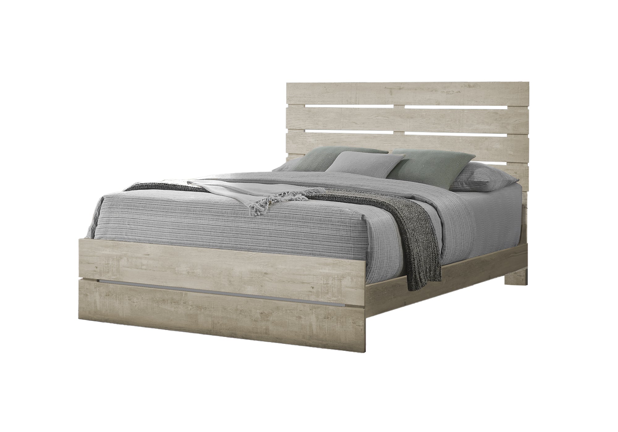 CHAMBRE A COUCHER - LIT QUEEN / CHENE BLANCHI – I 5200Q