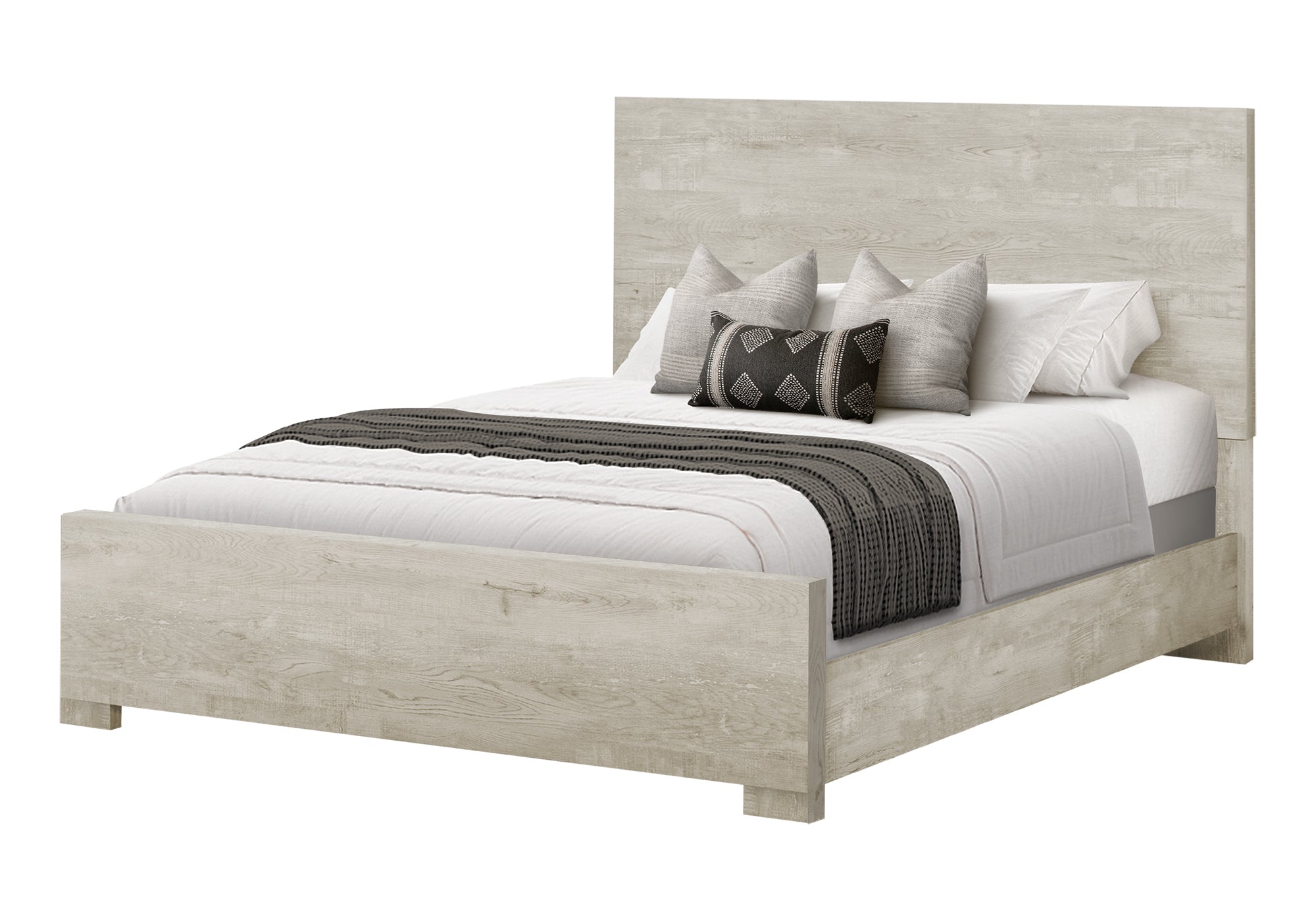 CHAMBRE A COUCHER - LIT QUEEN / CHENE BLANCHI – I 5210Q