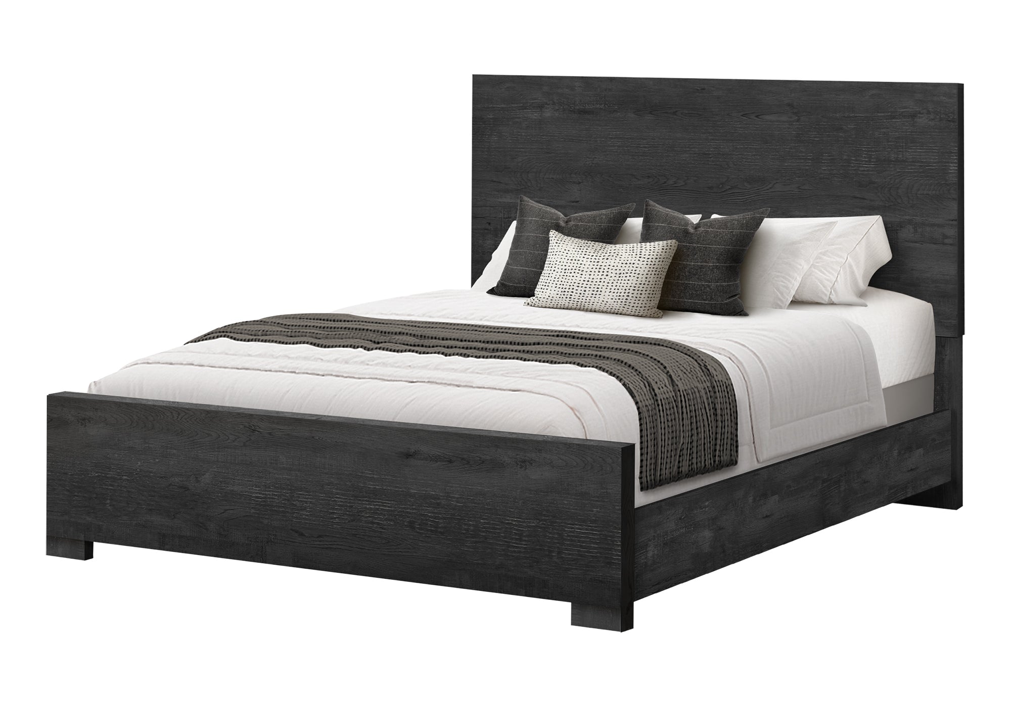 CHAMBRE A COUCHER - LIT QUEEN / GRIS GRAPHITE – I 5215Q