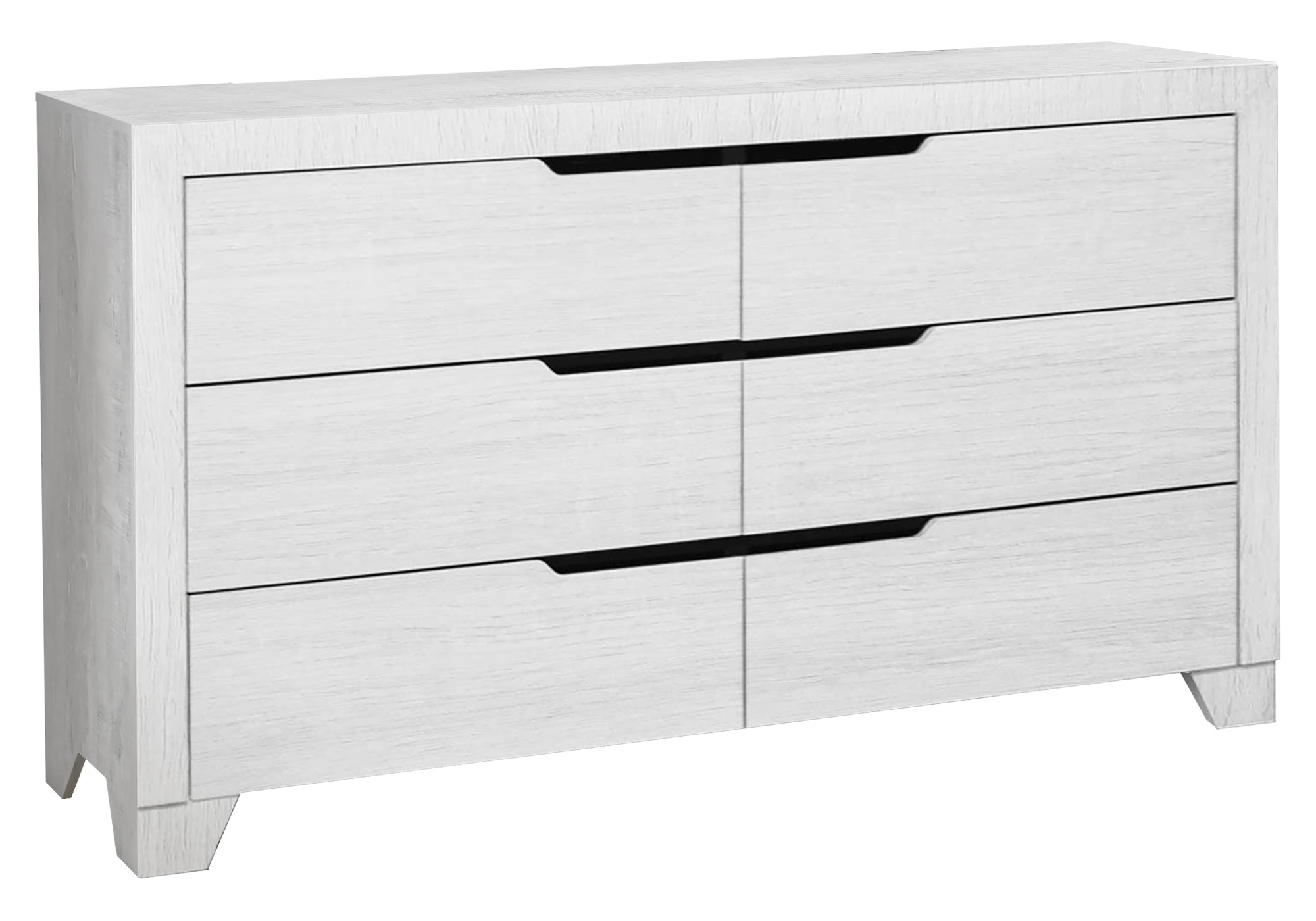 CHAMBRE A COUCHER - COMMODE 6 TIROIRS / BLANCHE – I 5241