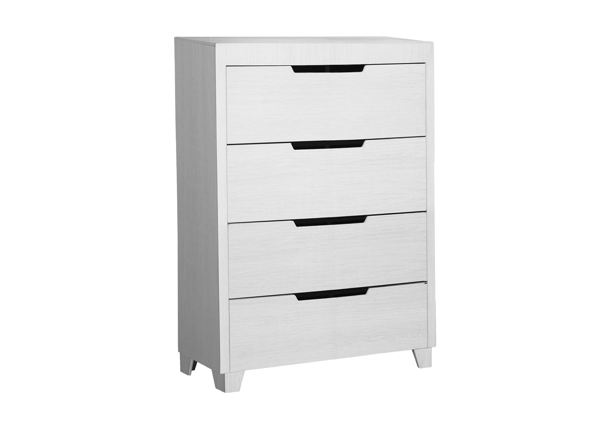 CHAMBRE A COUCHER - COMMODE 4 TIROIRS / BLANCHE – I 5244