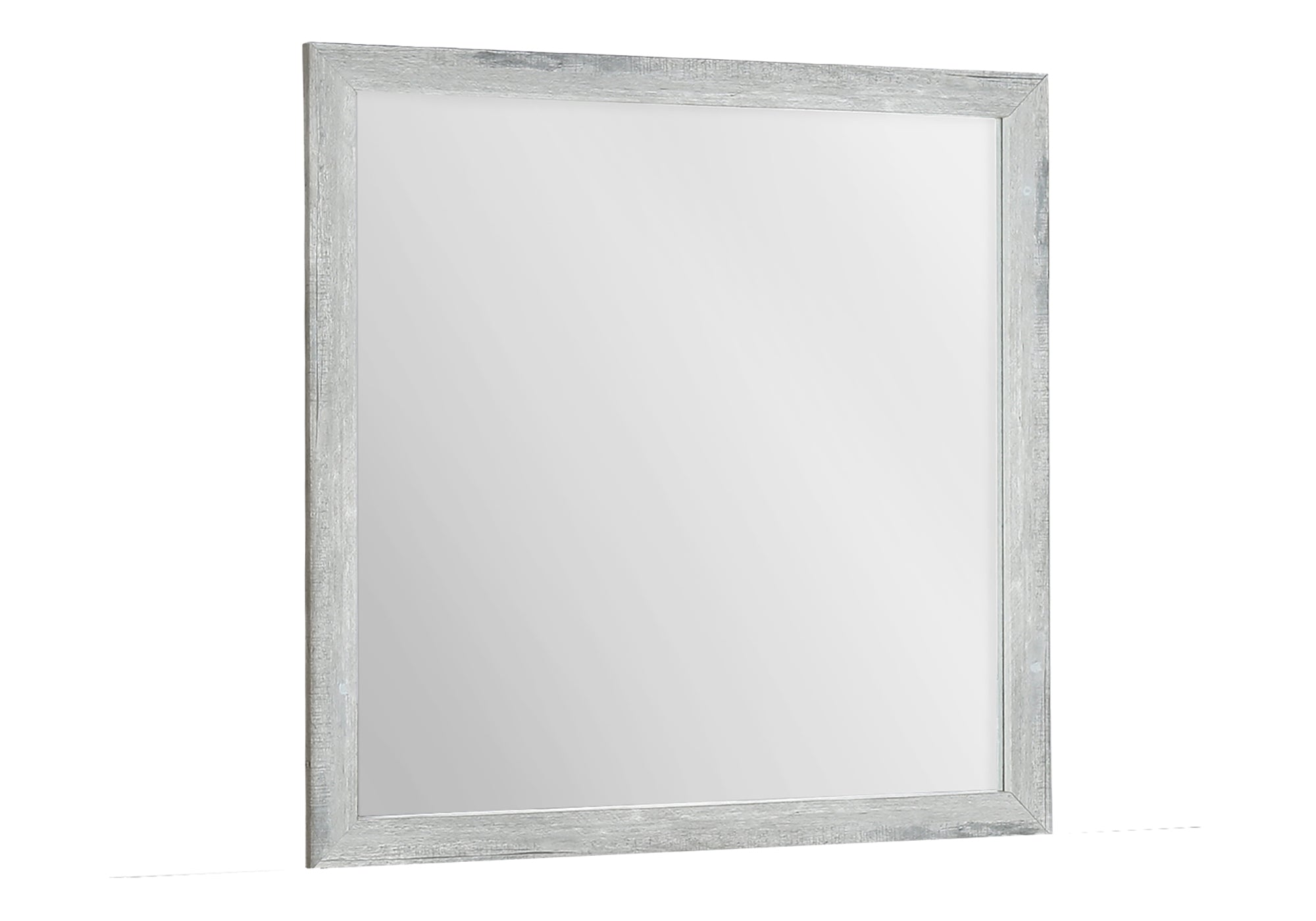 CHAMBRE A COUCHER - MIROIR MURAL / BOIS GRIS – I 5252