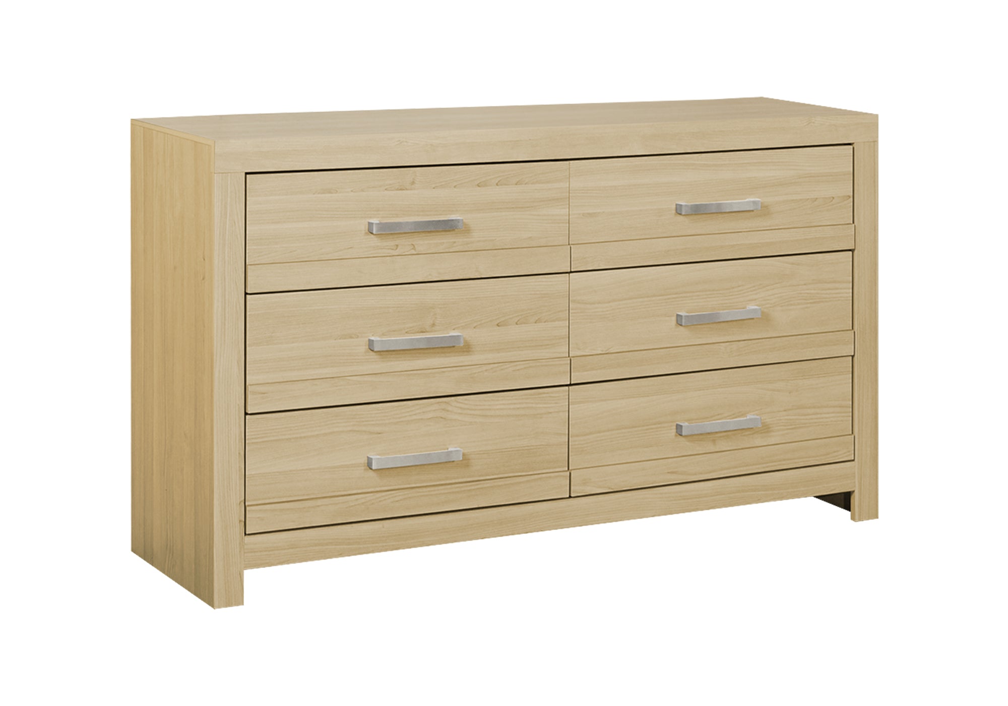 CHAMBRE A COUCHER - COMMODE 6 TIROIRS / FINI NATUREL – I 5286