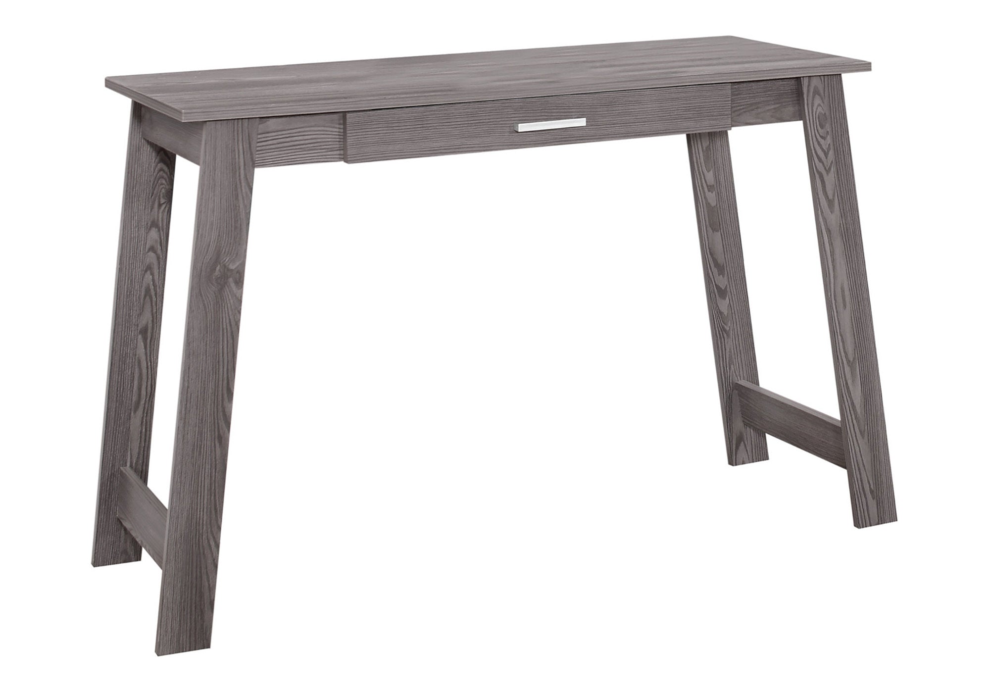 BUREAU - 42"L / GRIS AVEC TIROIR DE RANGEMENT – I 7192.