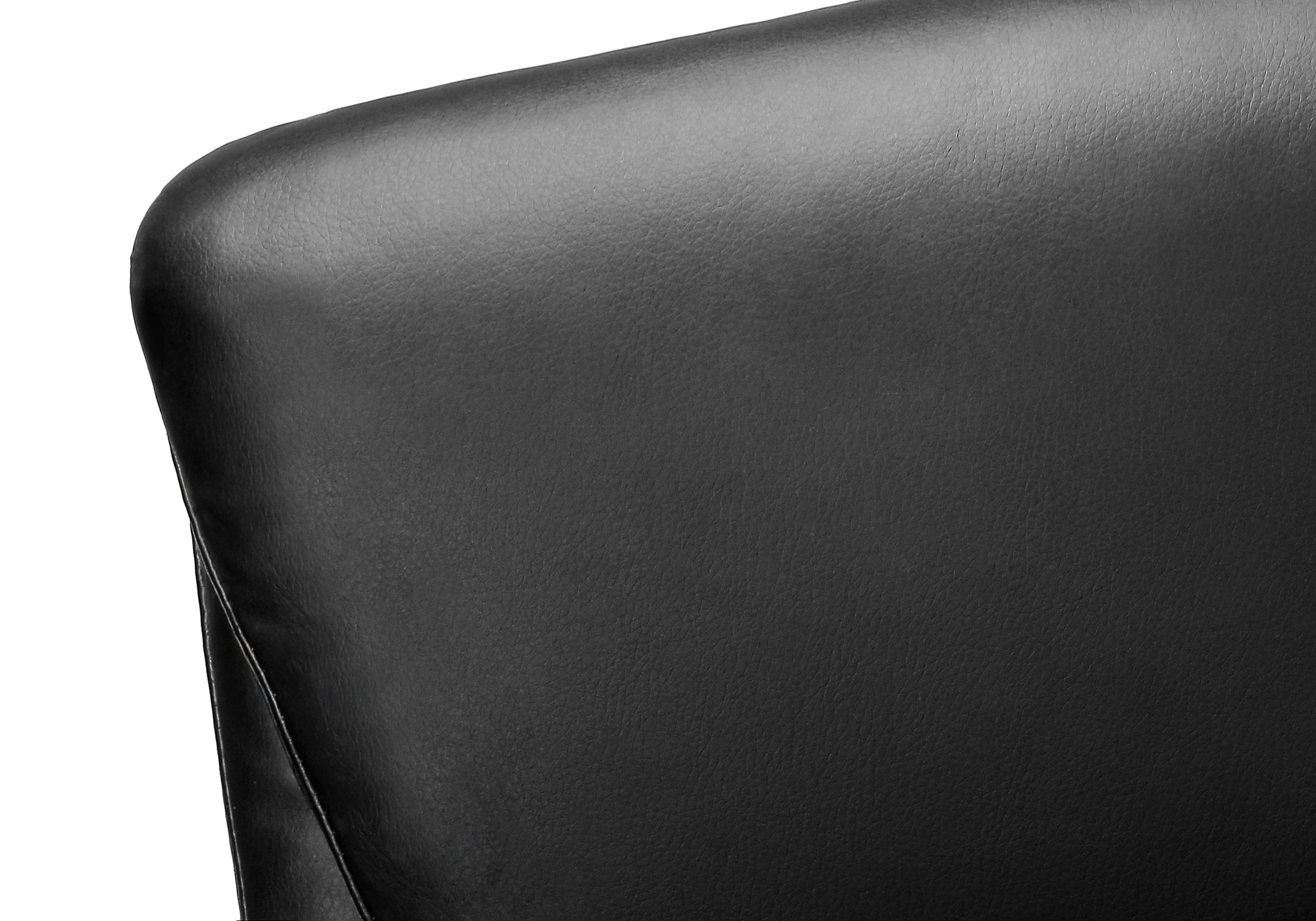 CHAISE DE BUREAU - NOIR SIMILI-CUIR / DOSSIER EXECUTIF – I 7344