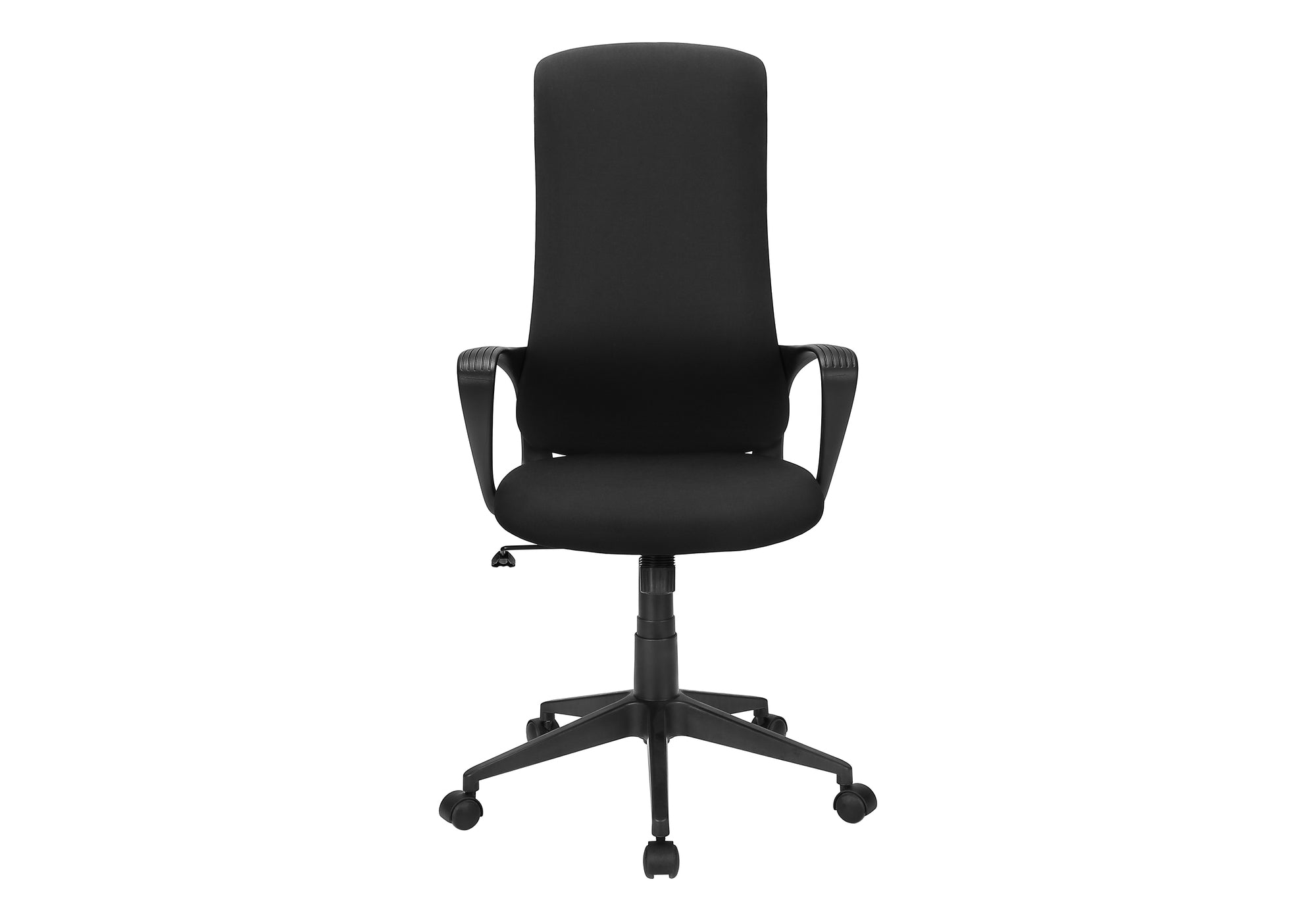 CHAISE DE BUREAU - NOIR / TISSU NOIR / DOSSIER EXECUTIF – I 7354