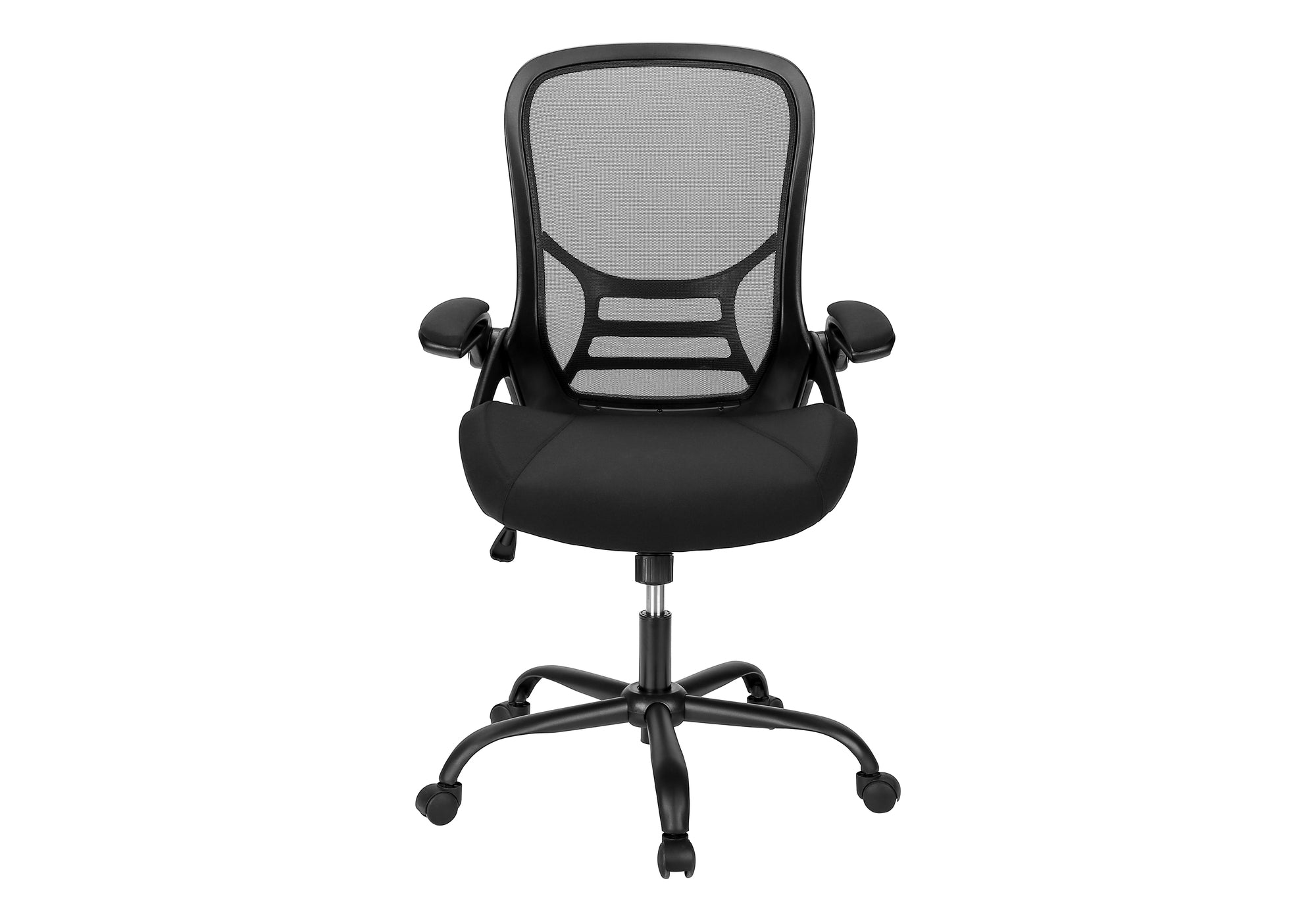 CHAISE DE BUREAU - NOIR / MECHE NOIR / MULTIPLE POSITION – I 7367