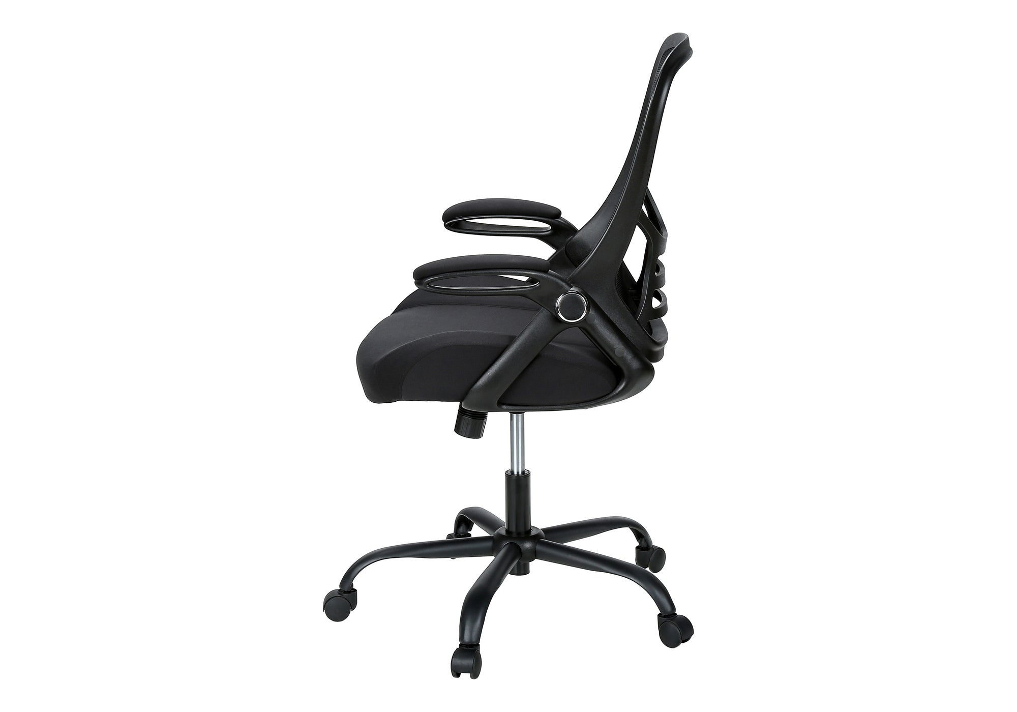 CHAISE DE BUREAU - NOIR / MECHE NOIR / MULTIPLE POSITION – I 7367