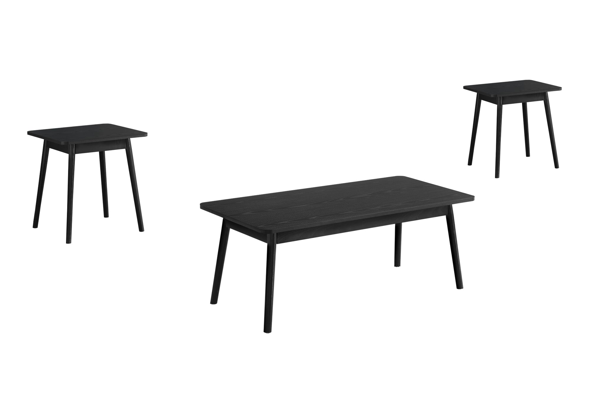 ENS DE TABLES - 3PCS / NOIR – I 7854P
