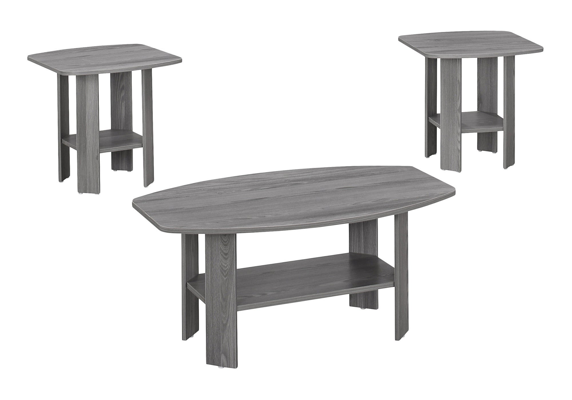ENS DE TABLES - 3PCS / GRIS – I 7925P