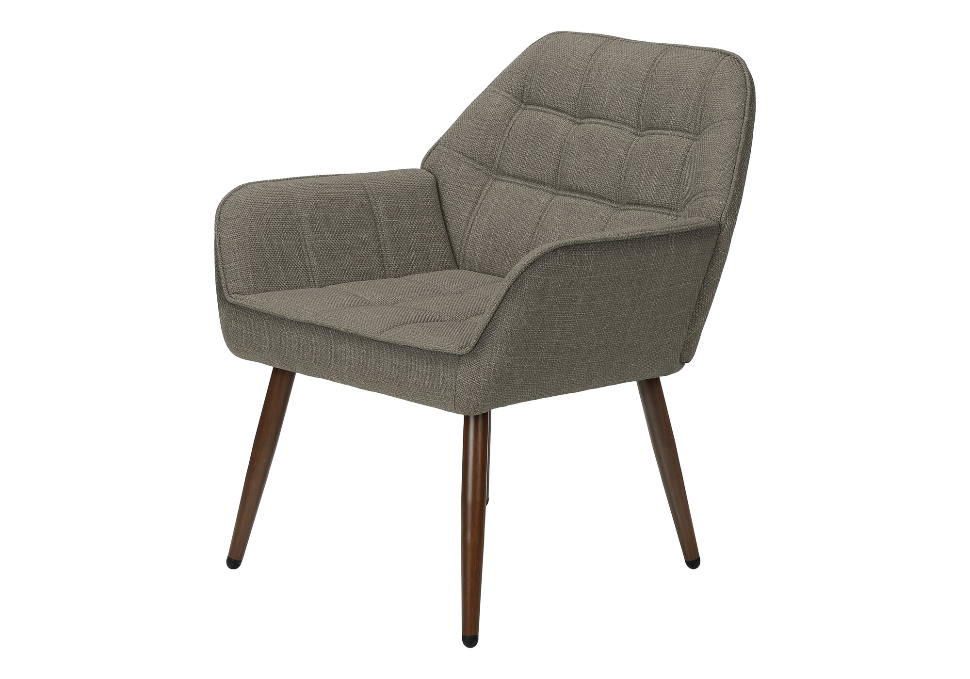 CHAISE D'APPOINT - 33"H / TISSU BRUN CLAIR – I 8000