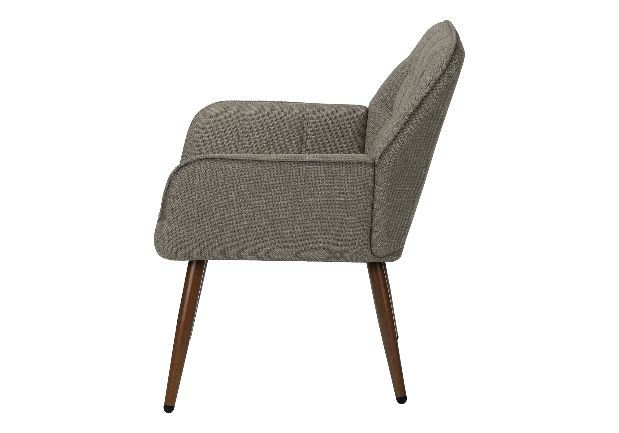 CHAISE D'APPOINT - 33"H / TISSU BRUN CLAIR – I 8000