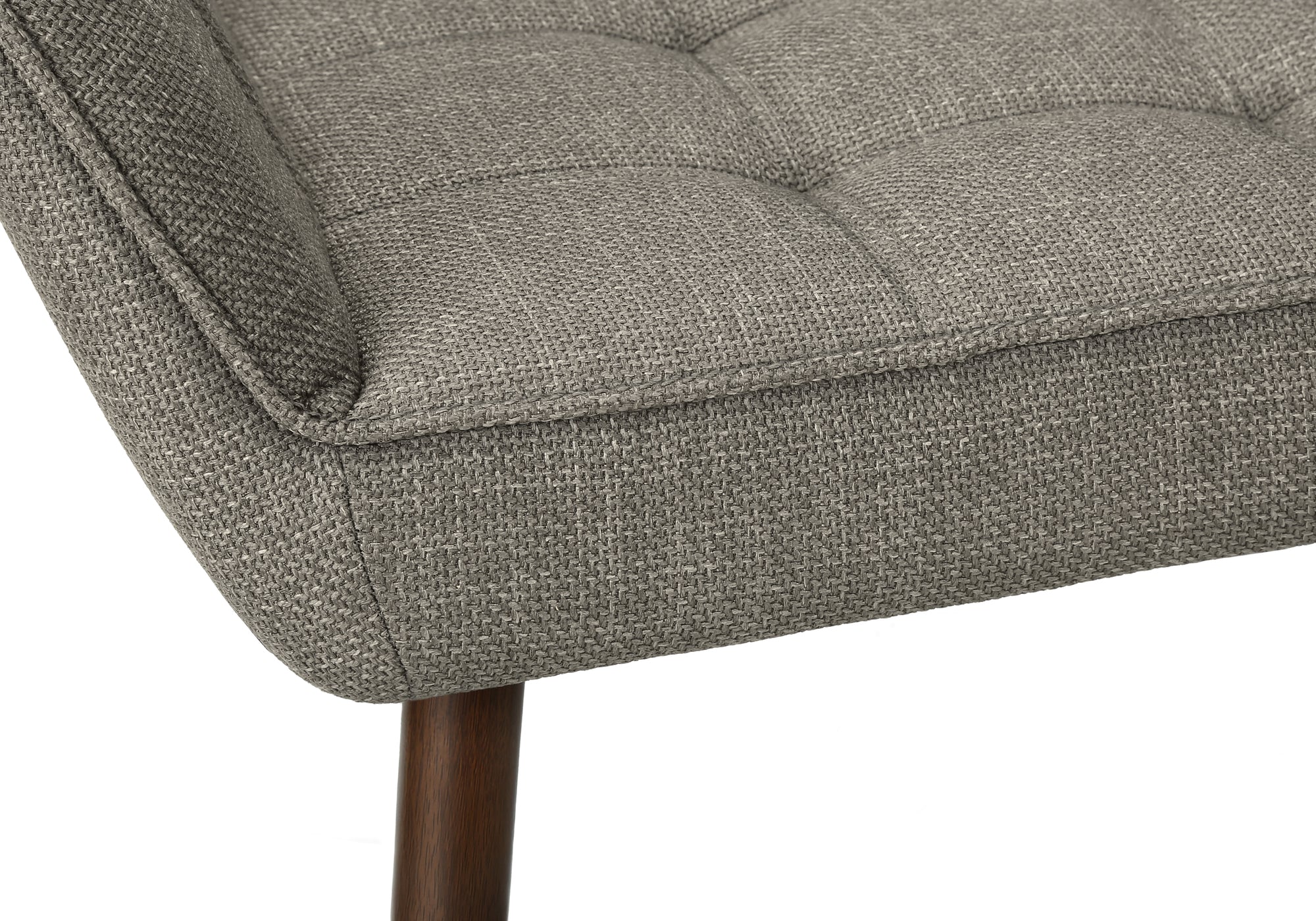 CHAISE D'APPOINT - 33"H / TISSU BRUN CLAIR – I 8000