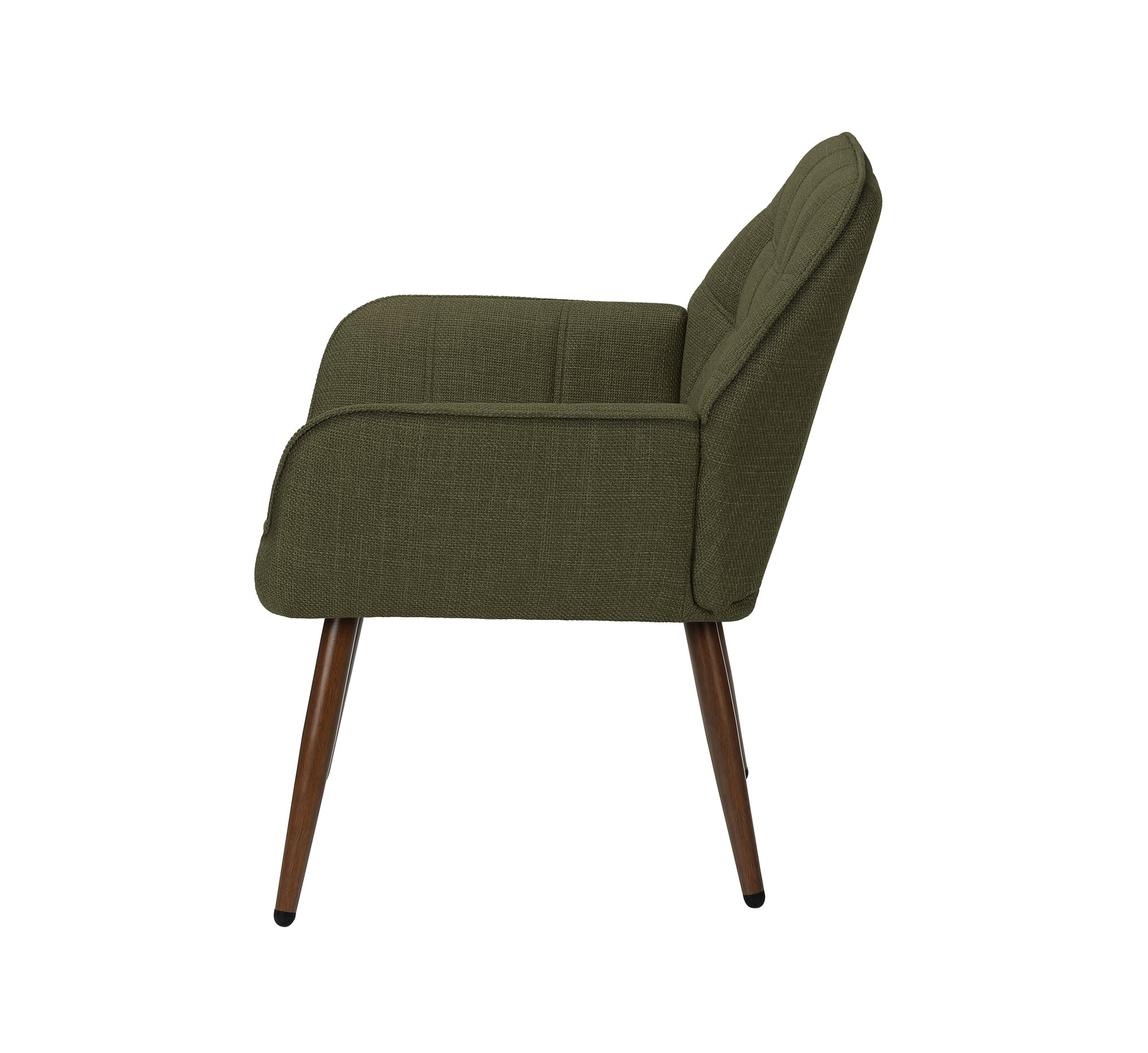 CHAISE D'APPOINT - 33"H / TISSU VERT FONCE – I 8001
