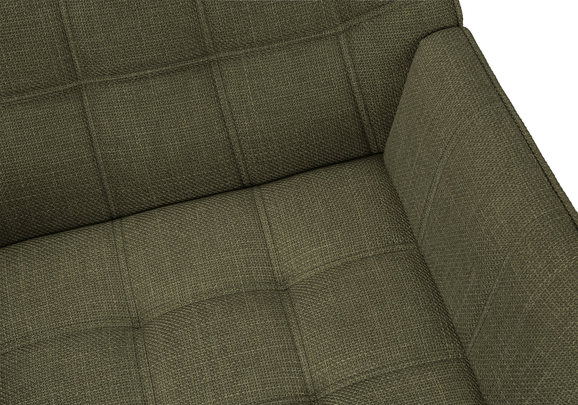 CHAISE D'APPOINT - 33"H / TISSU VERT FONCE – I 8001