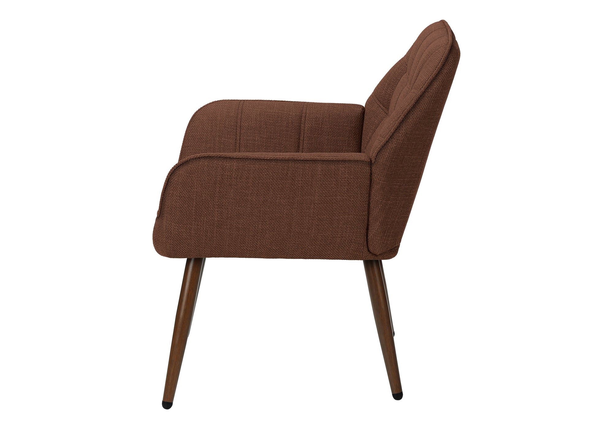 CHAISE D'APPOINT - 33"H / TISSU ROUILLE – I 8002