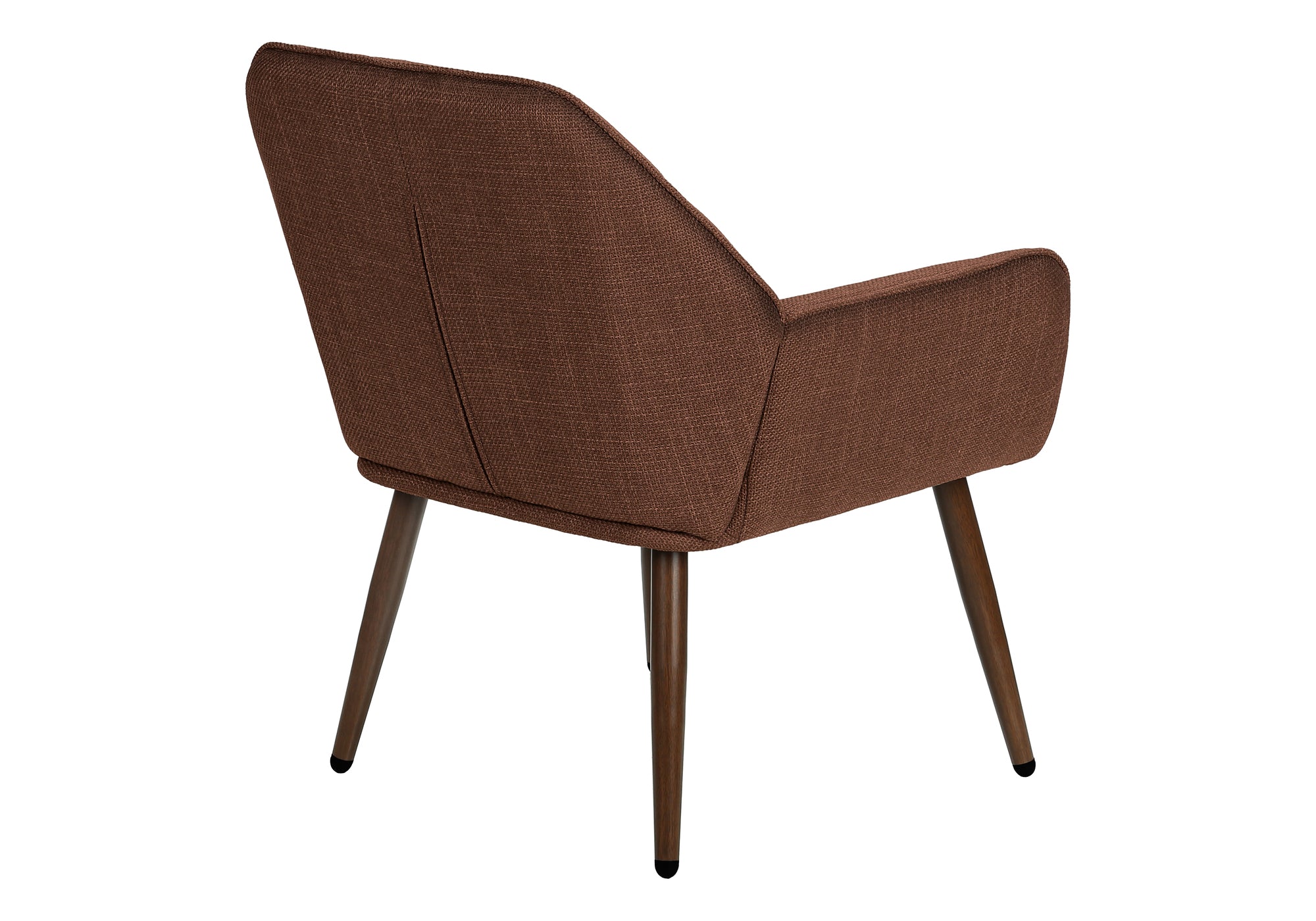 CHAISE D'APPOINT - 33"H / TISSU ROUILLE – I 8002