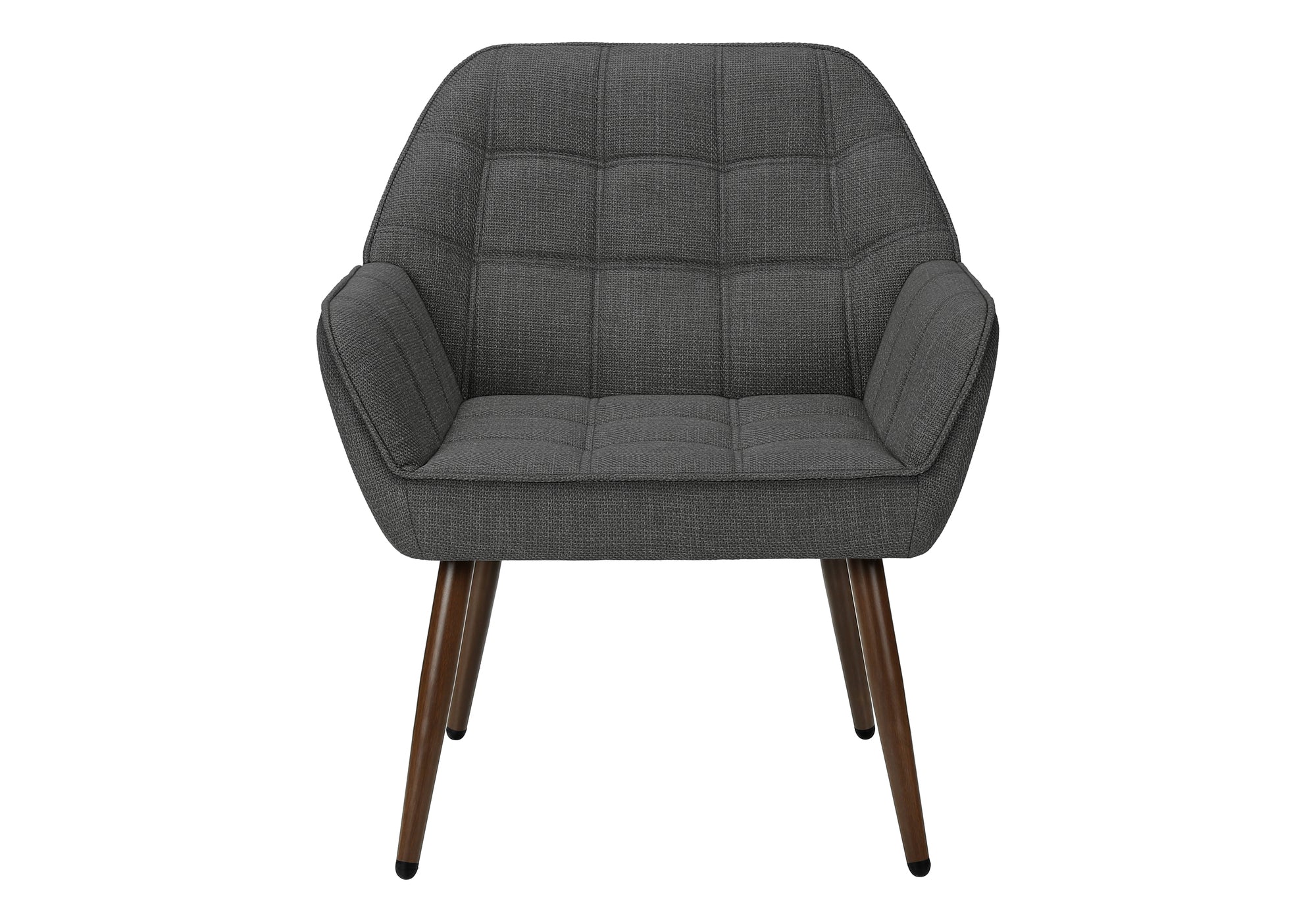 CHAISE D'APPOINT - 33"H / TISSU GRIS CLAIR – I 8005