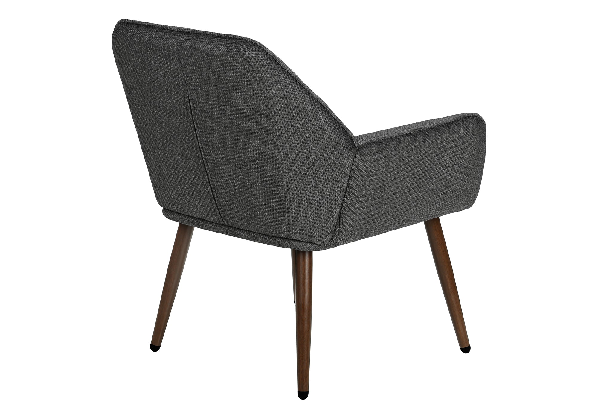 CHAISE D'APPOINT - 33"H / TISSU GRIS CLAIR – I 8005