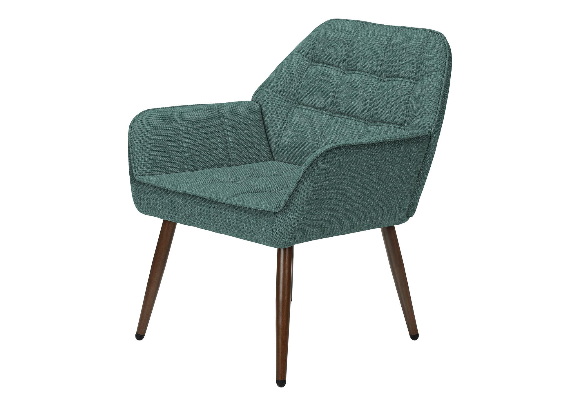 CHAISE D'APPOINT - 33"H / TISSU TURQUOISE – I 8006