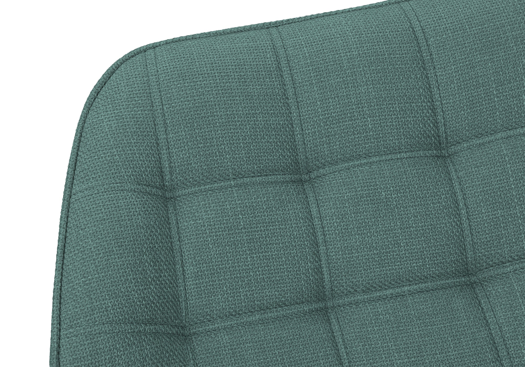 CHAISE D'APPOINT - 33"H / TISSU TURQUOISE – I 8006