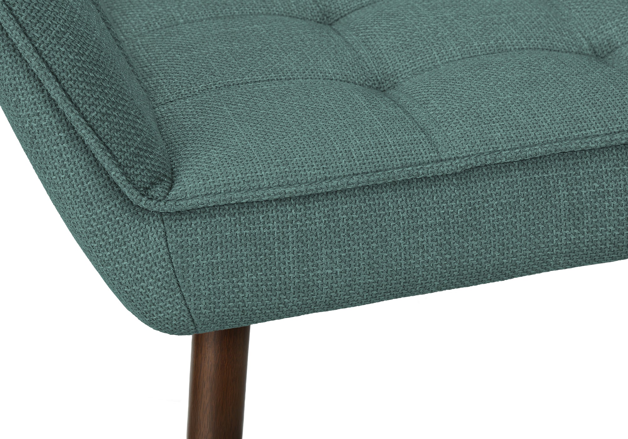 CHAISE D'APPOINT - 33"H / TISSU TURQUOISE – I 8006