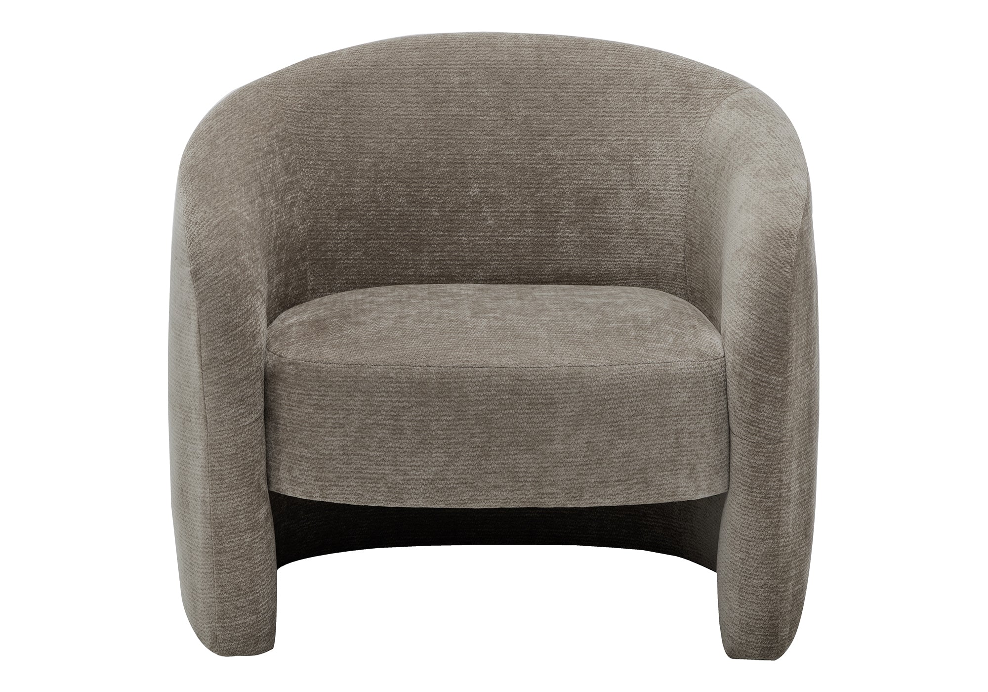 CHAISE D'APPOINT - 29"H / TISSU BRUN PALE – I 8025