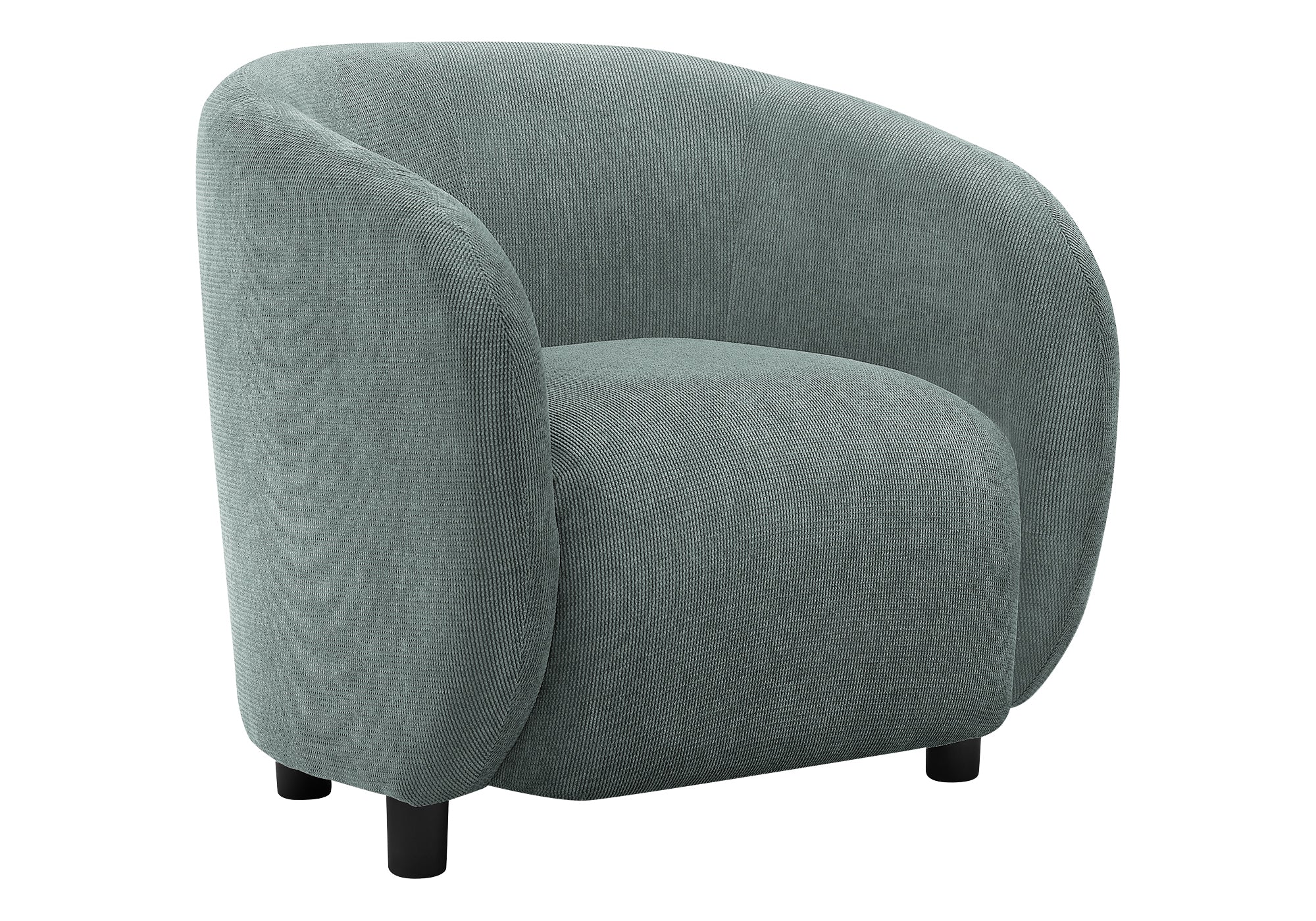 CHAISE D'APPOINT - 30"H / TISSU VERT - I 8062
