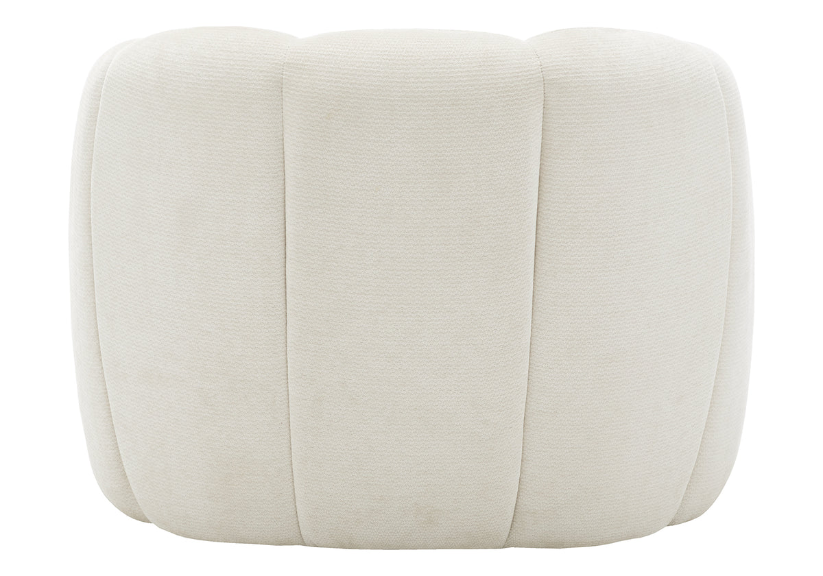 CHAISE D'APPOINT - 29"H / TISSU CREME – I 8110