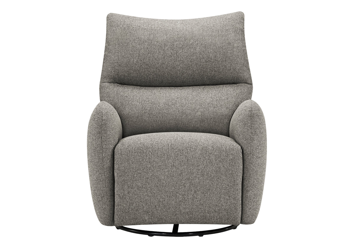 FAUTEUIL INCLINABLE - PIVOTANT MOTO. / USB ARGENT LUMOS #10 – I 8405