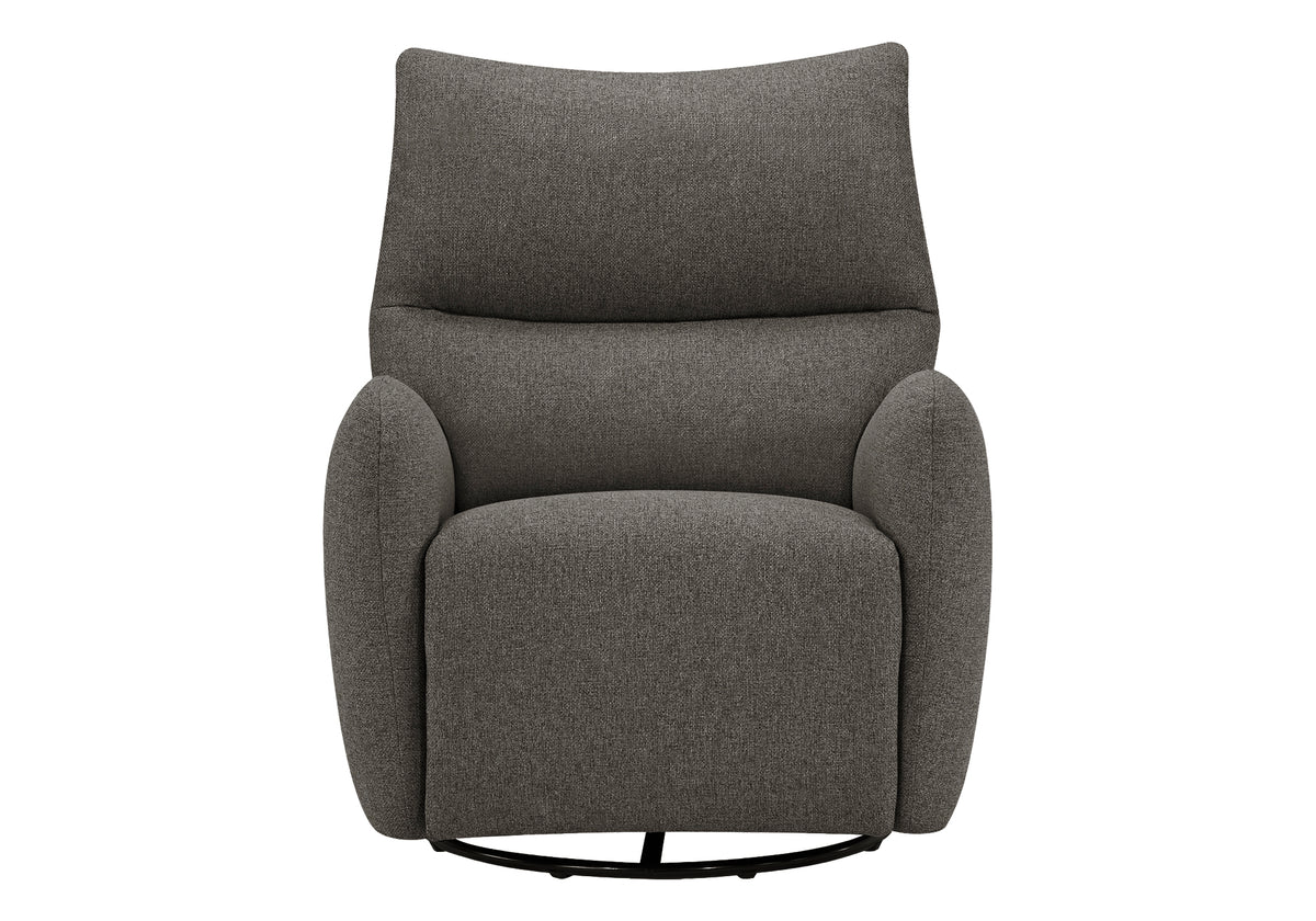 FAUTEUIL INCLINABLE - PIVOTANT MOTO. / USB GRIS LUMOS #13 – I 8406