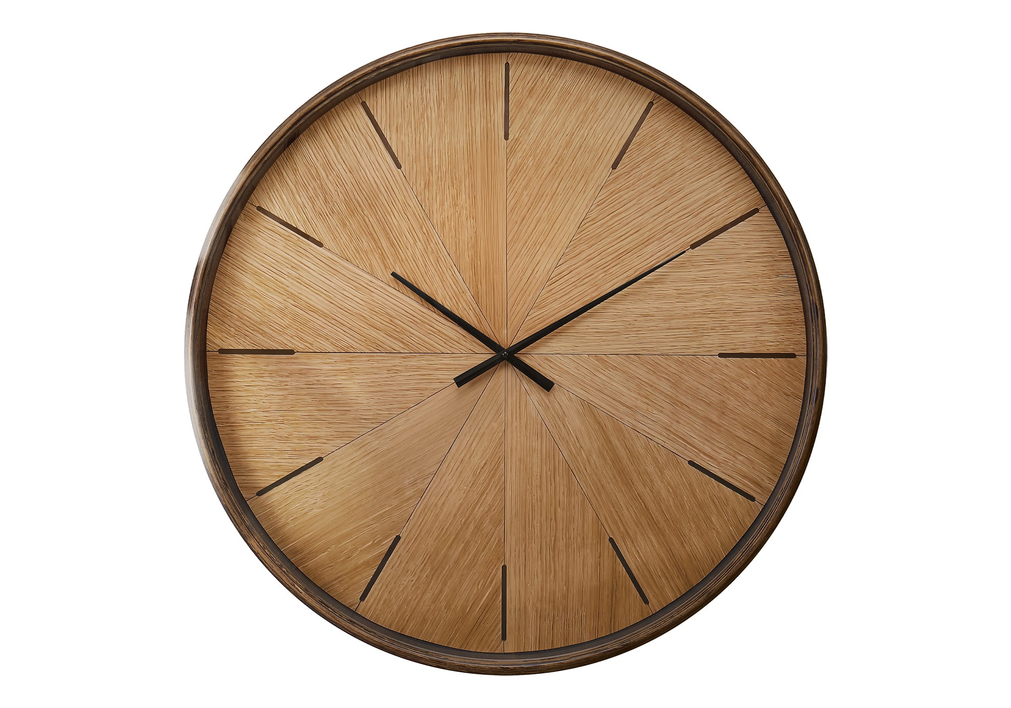 HORLOGE - 30" DIA. MURALE /  BRUN – I 9022