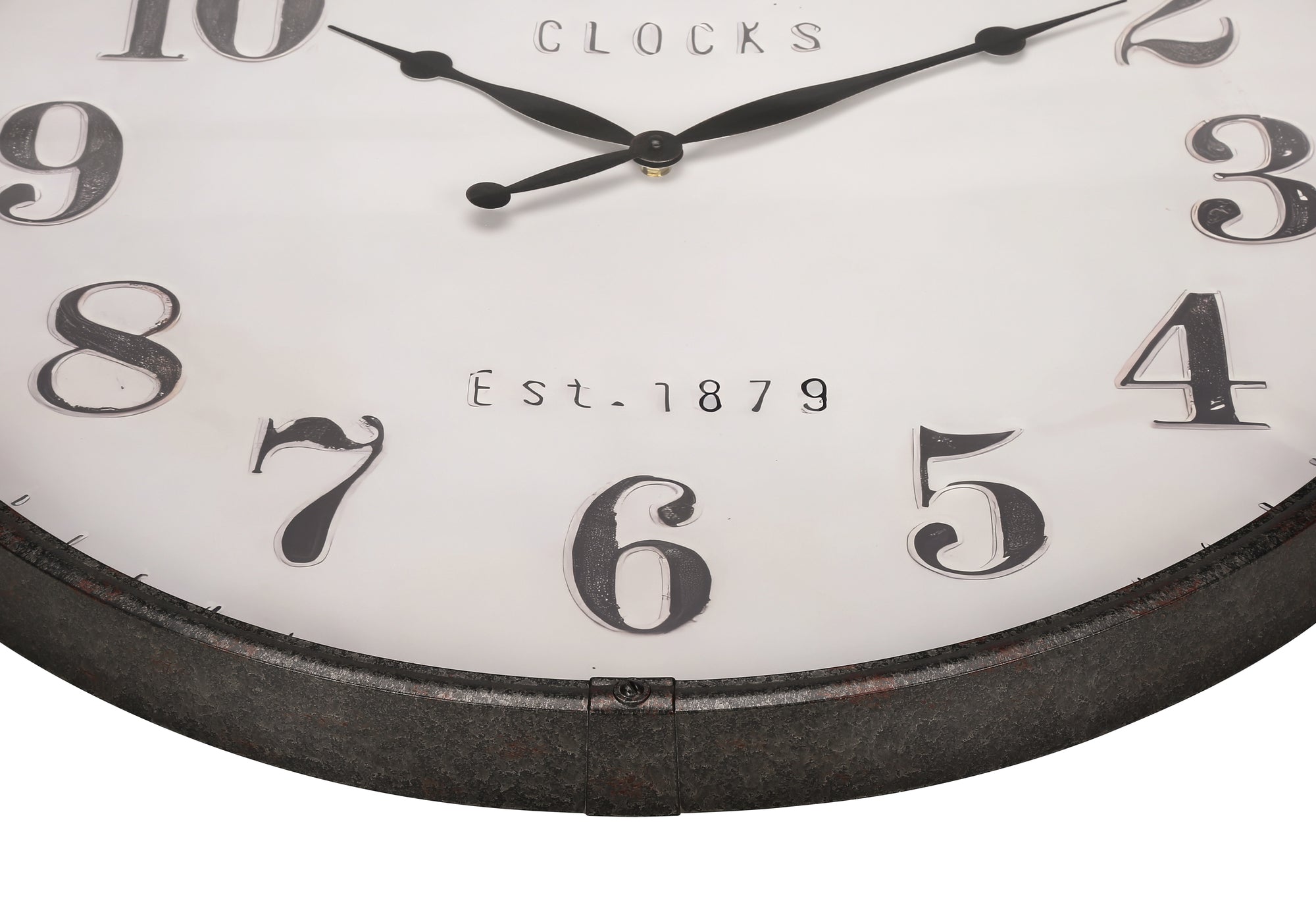 HORLOGE - 30" DIA. MURALE /  BRUN – I 9024