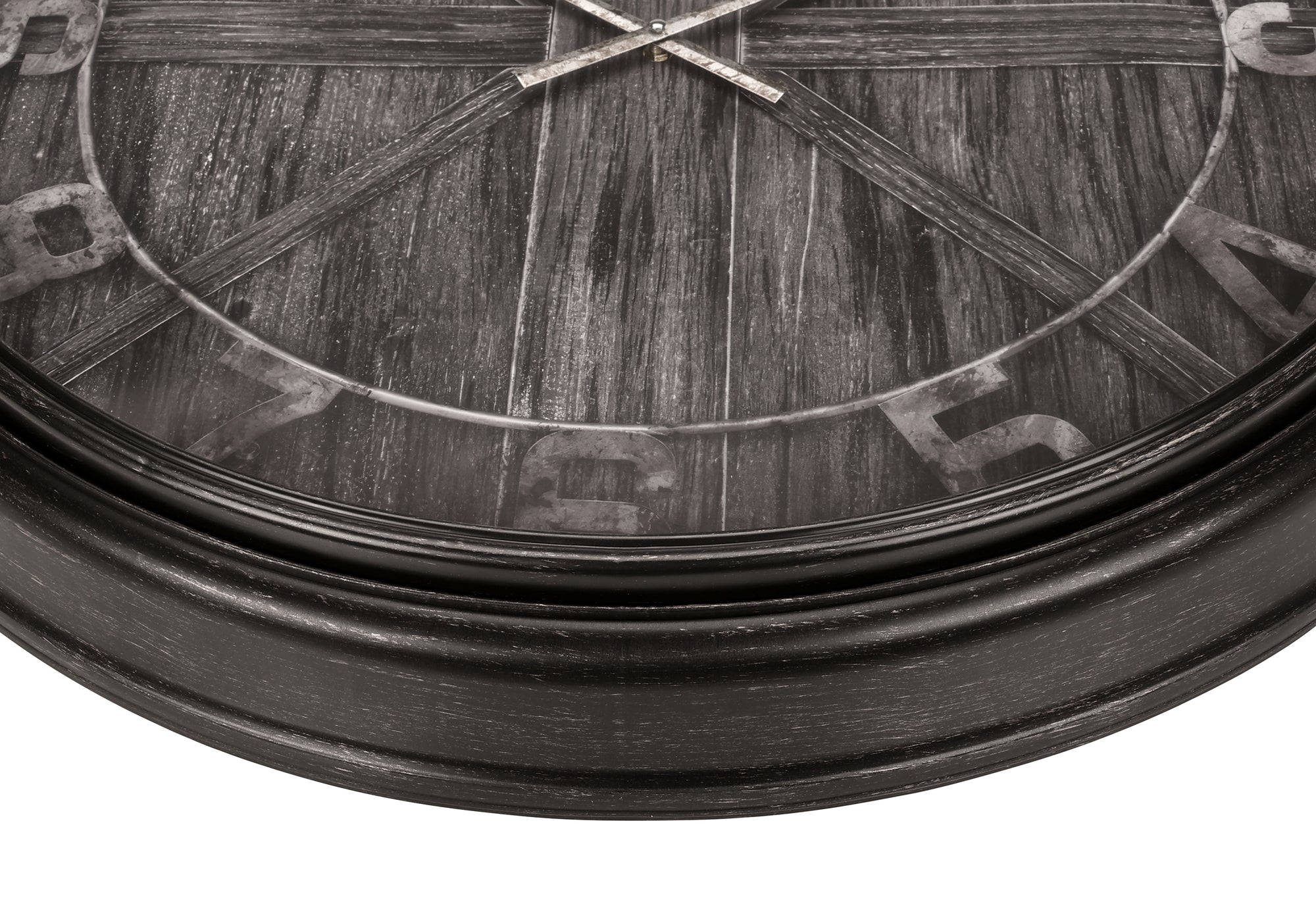 HORLOGE - 30" DIA. MURALE /  BRUN – I 9025