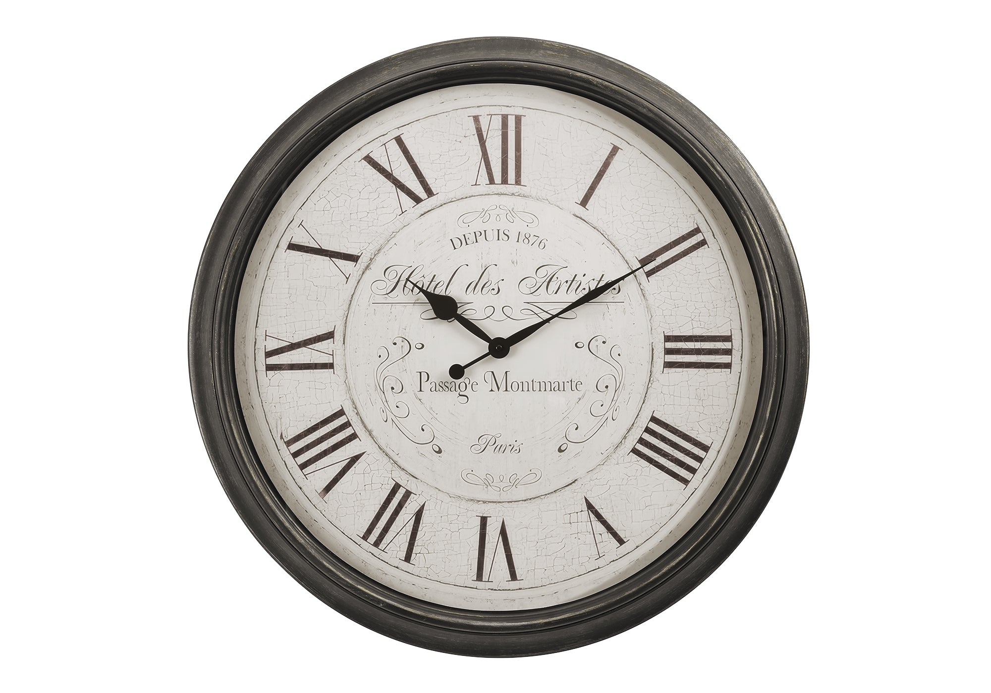 HORLOGE - 30" DIA. MURALE /  BRUN – I 9026