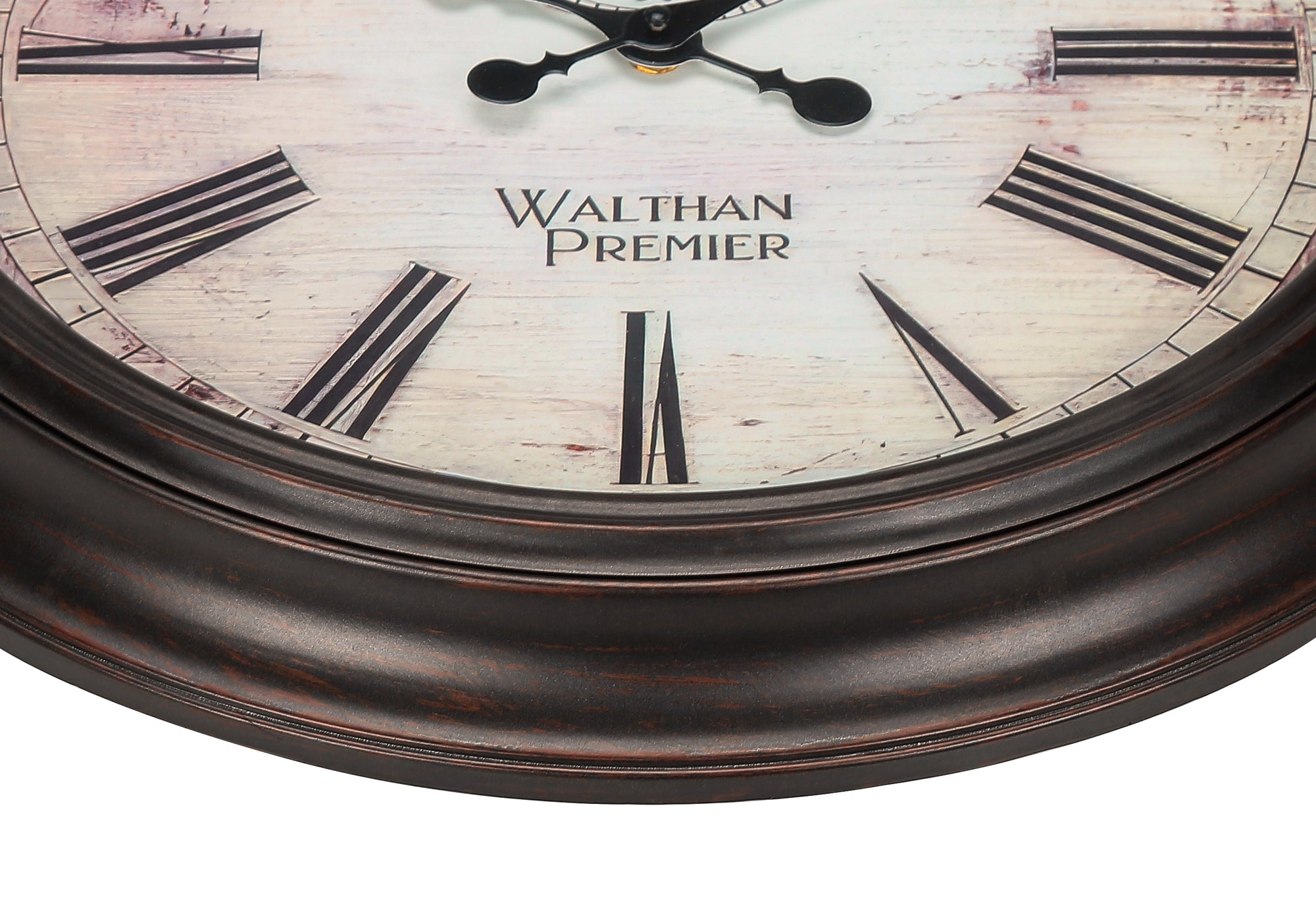 HORLOGE - 20" DIA. MURALE /  BRUN – I 9040