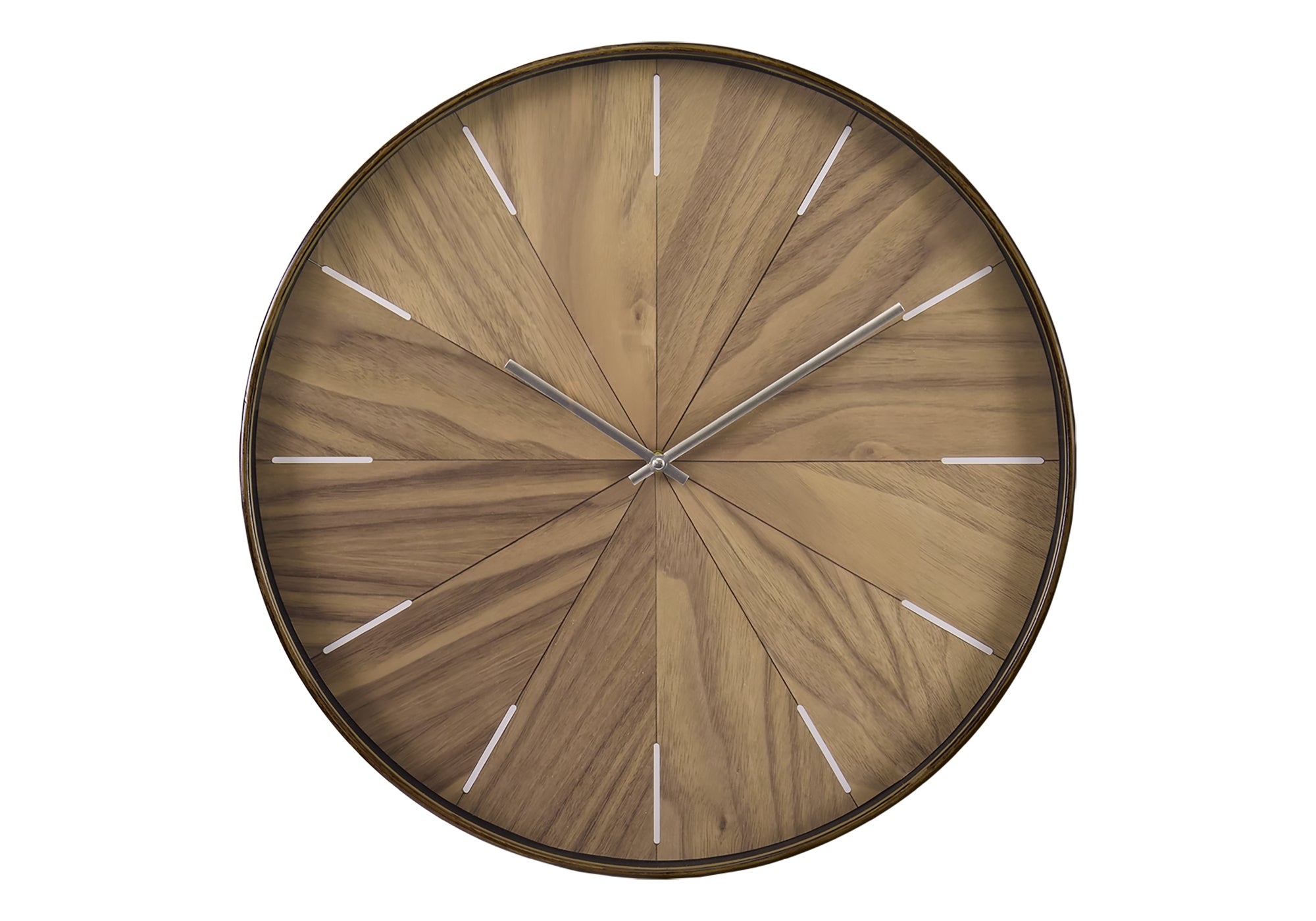 HORLOGE - 20" DIA. MURALE /  BRUN – I 9051