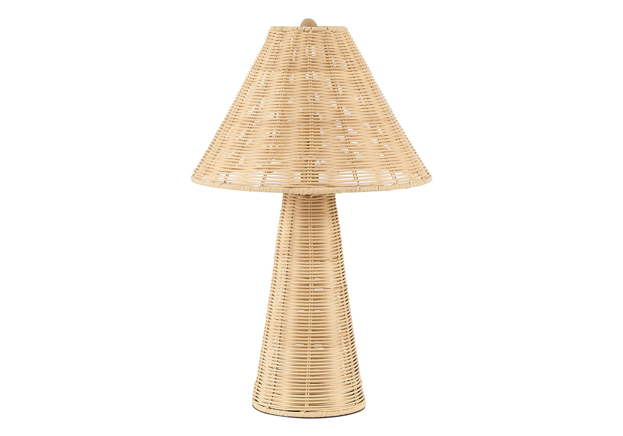LUMINAIRE - 21"H LAMPE DE TABLE NATUREL ROTIN / NATUREL – I 9416