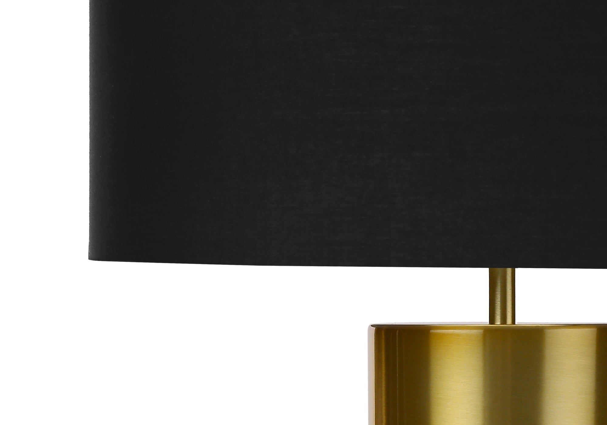 LUMINAIRE - 25"H LAMPE DE TABLE NOIR BETON / NOIR – I 9629.
