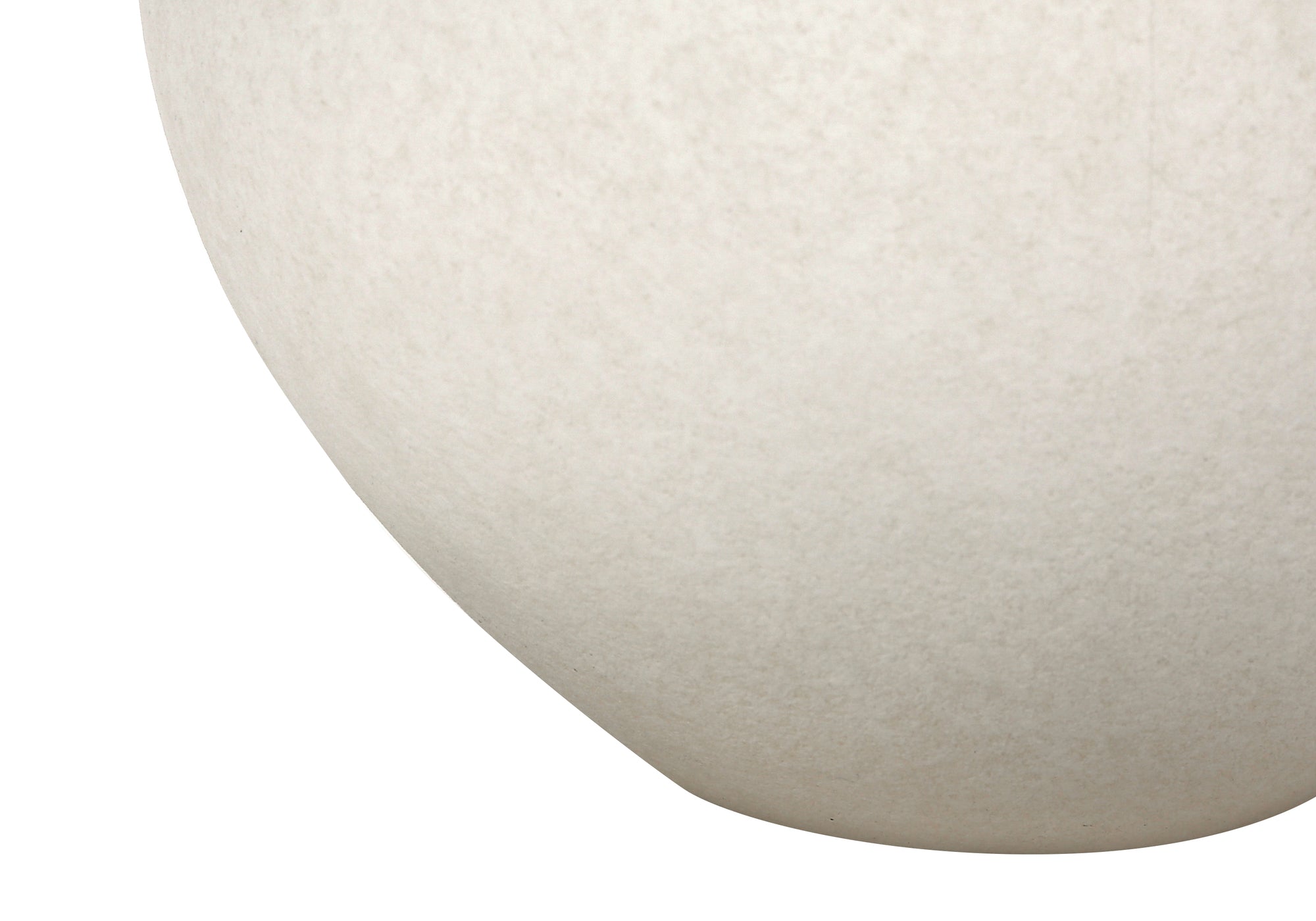 LUMINAIRE - 16"H LAMPE DE TABLE CREME CERAMIQUE / BEIGE – I 9631.