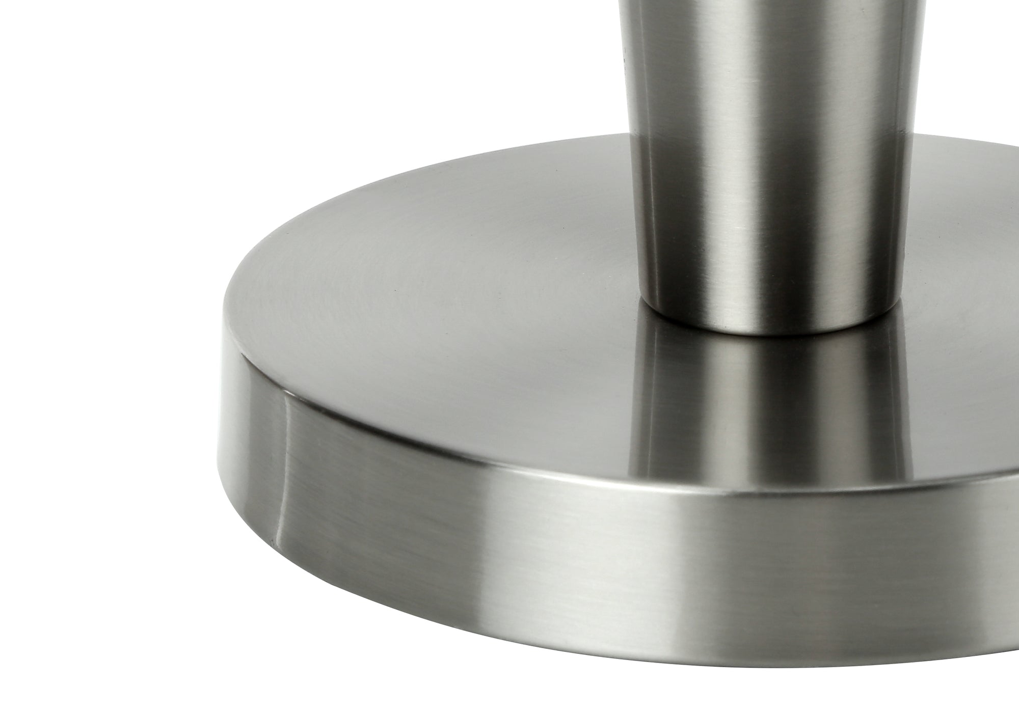 LUMINAIRE - 2MCX / 24"H LAMPE DE TABLE NICKEL / GRIS /USB – I 9642.