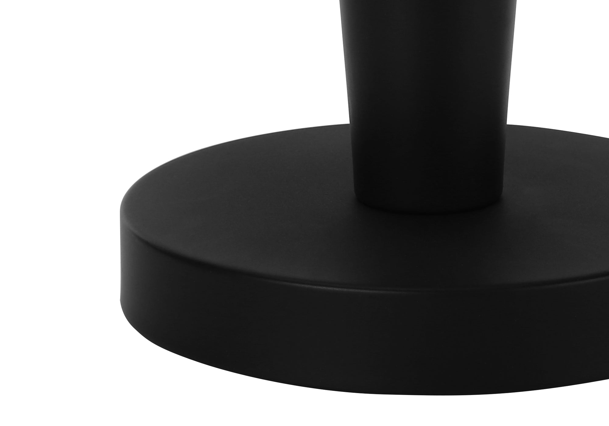 LUMINAIRE - 2MCX / 24"H LAMPE DE TABLE NOIR / IVOIRE /USB – I 9643.